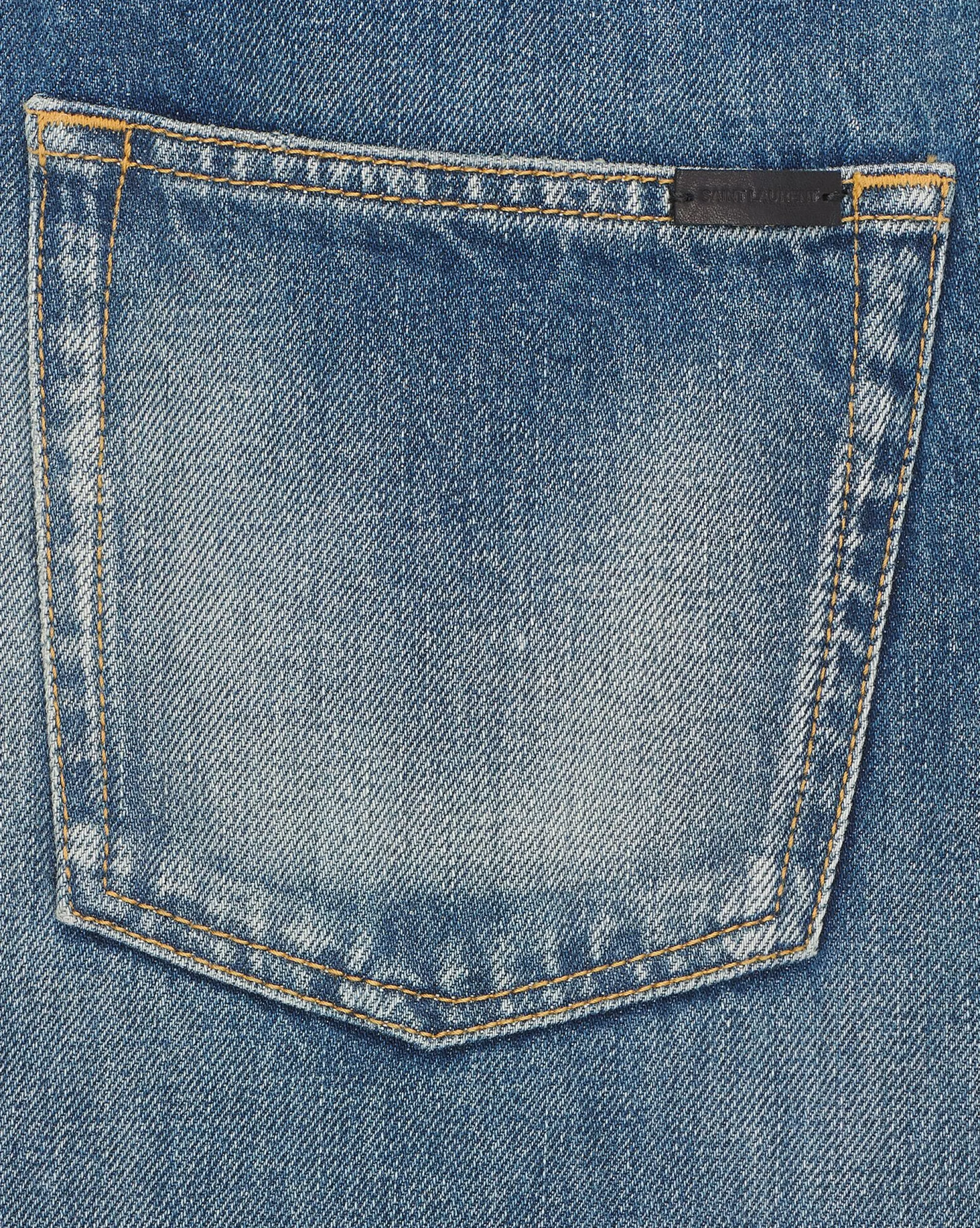 Women Saint Laurent Denim^Authentic Slim-fit Jeans In Denim | | YSL.com