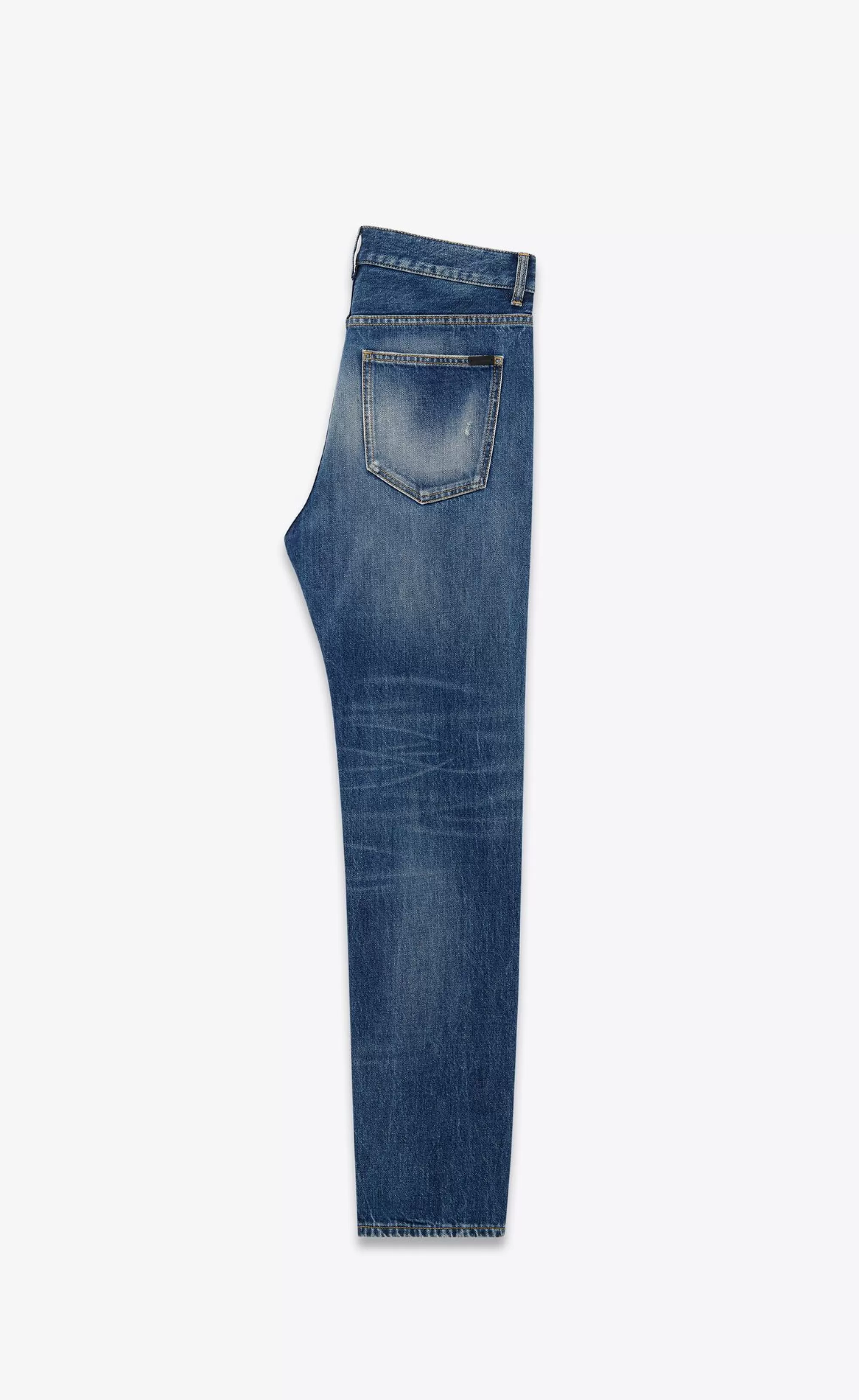 Saint Laurent ALL READY TO WEAR | DENIM^Baggy Jeans In Denim | | YSL.com