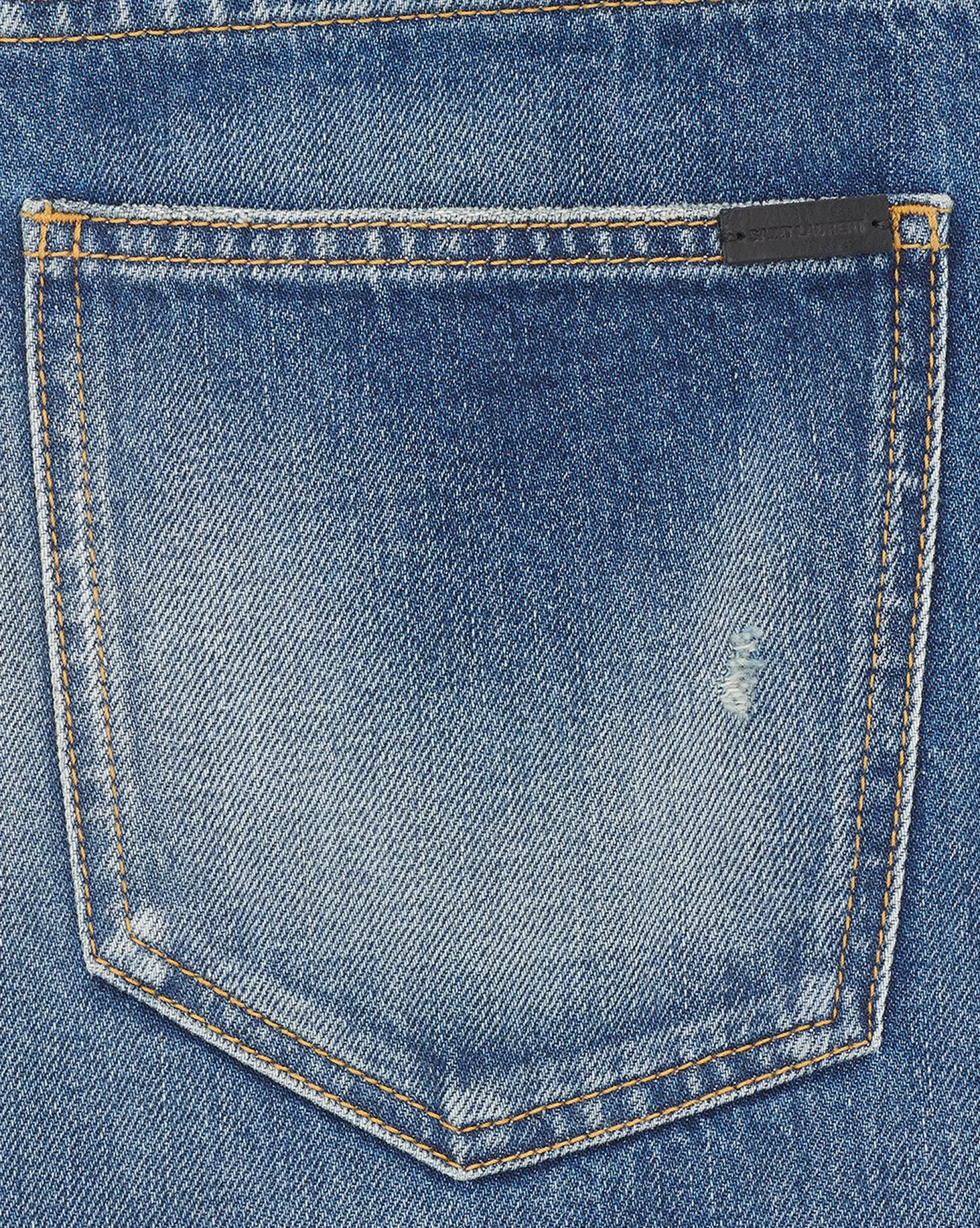 Saint Laurent ALL READY TO WEAR | DENIM^Baggy Jeans In Denim | | YSL.com