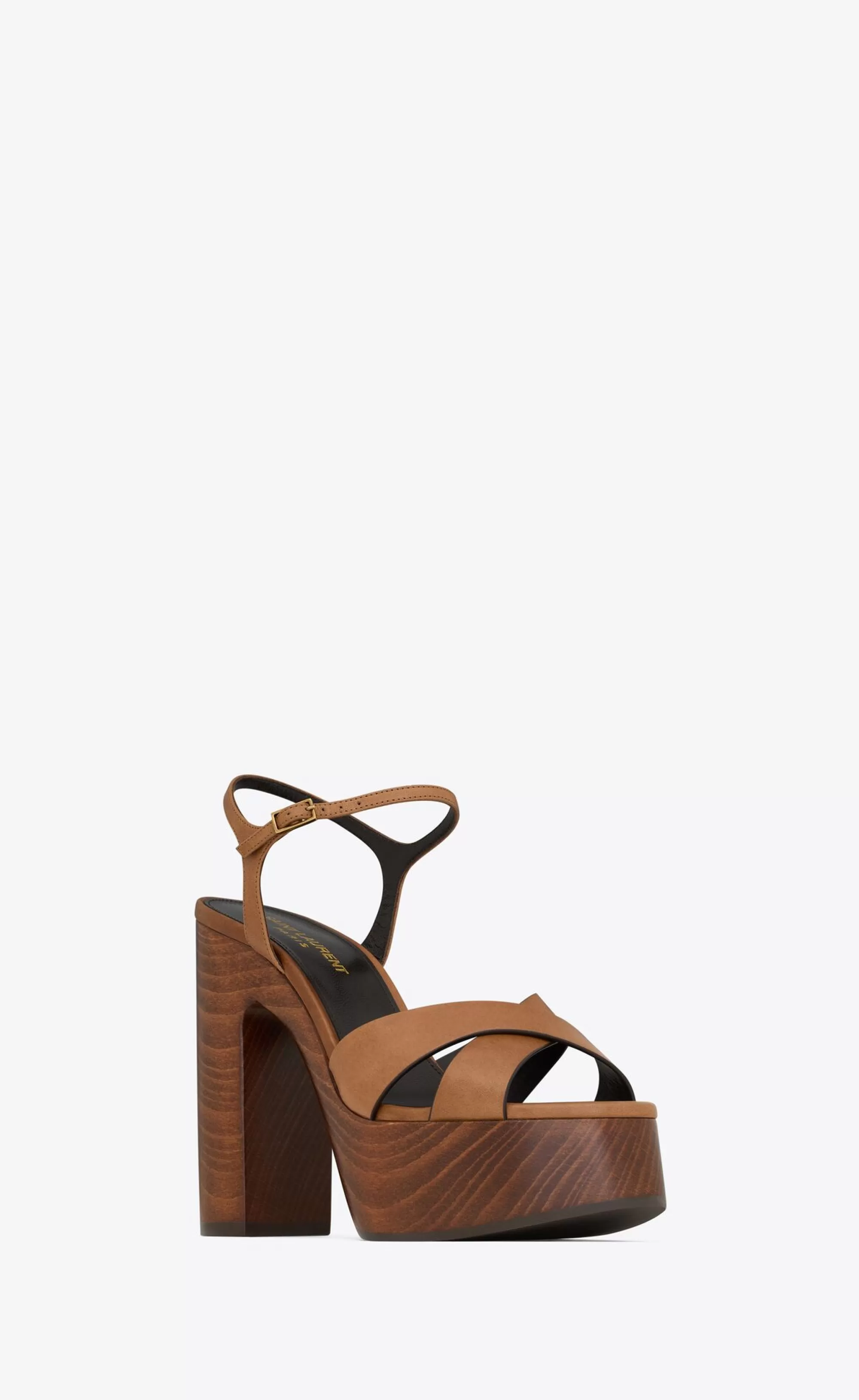 Women Saint Laurent High Heel Sandals^Bianca Platform Sandals In Smooth Leather | | YSL.com