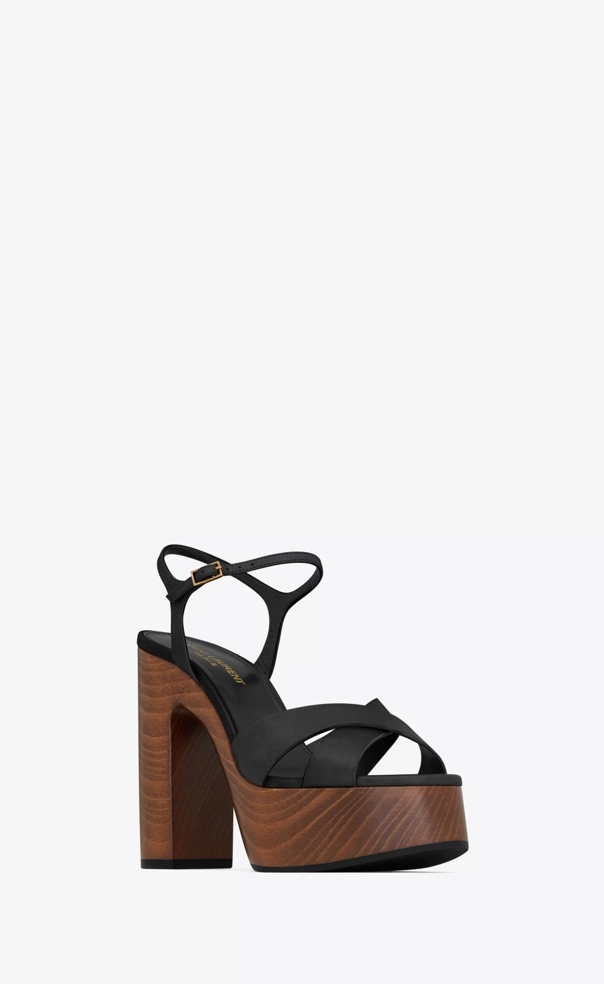 Women Saint Laurent High Heel Sandals^Bianca Platform Sandals In Smooth Leather | | YSL.com