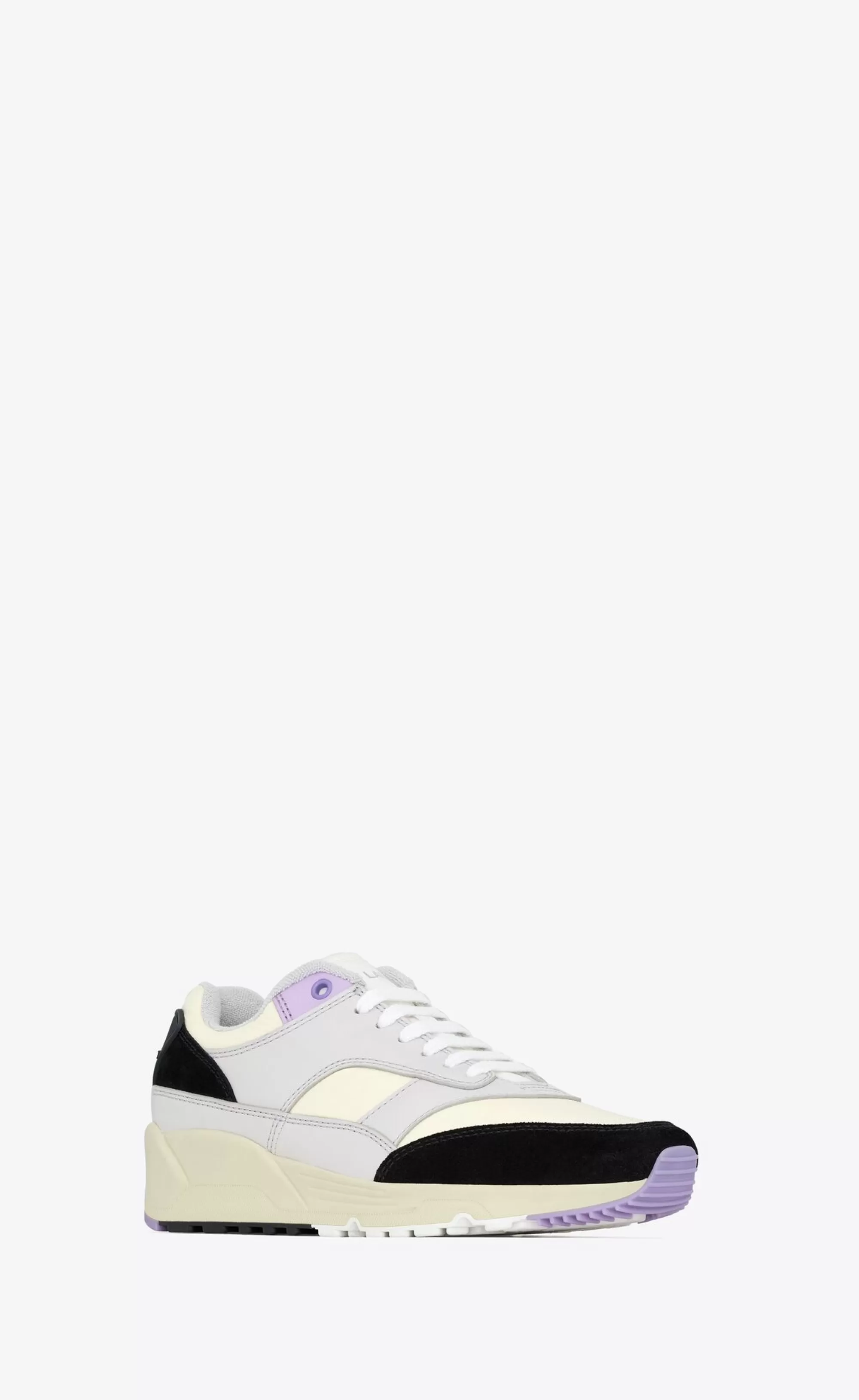 Saint Laurent SNEAKERS | NEW ARRIVALS^BUMP Sneakers In Nylon, Suede And Leather | | YSL.com