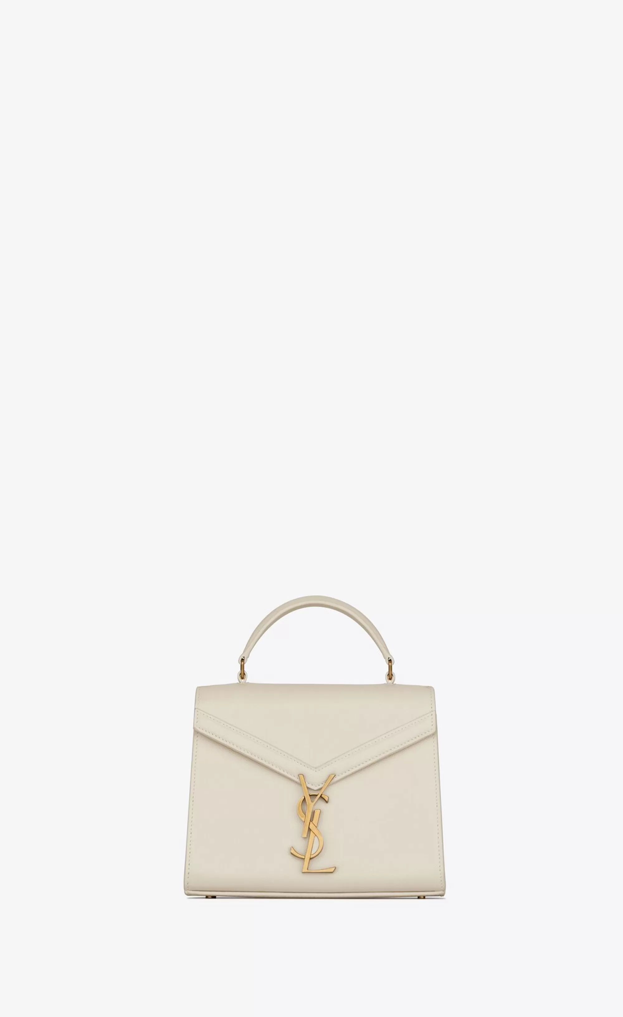 Women Saint Laurent TOP HANDLES^CASSANDRA Mini Top Handle Bag In Grain De Poudre Embossed Leather | | YSL.com