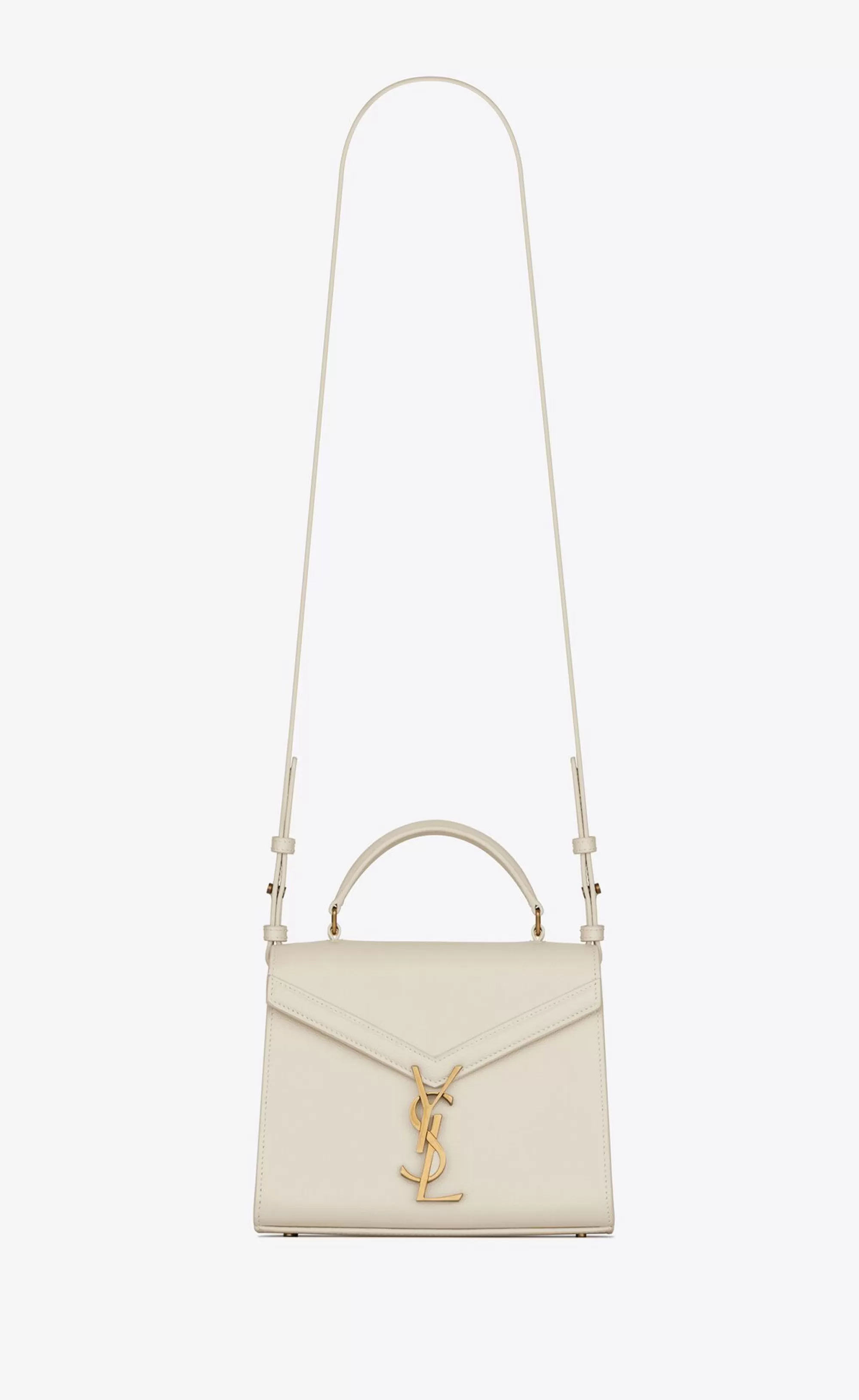 Women Saint Laurent TOP HANDLES^CASSANDRA Mini Top Handle Bag In Grain De Poudre Embossed Leather | | YSL.com