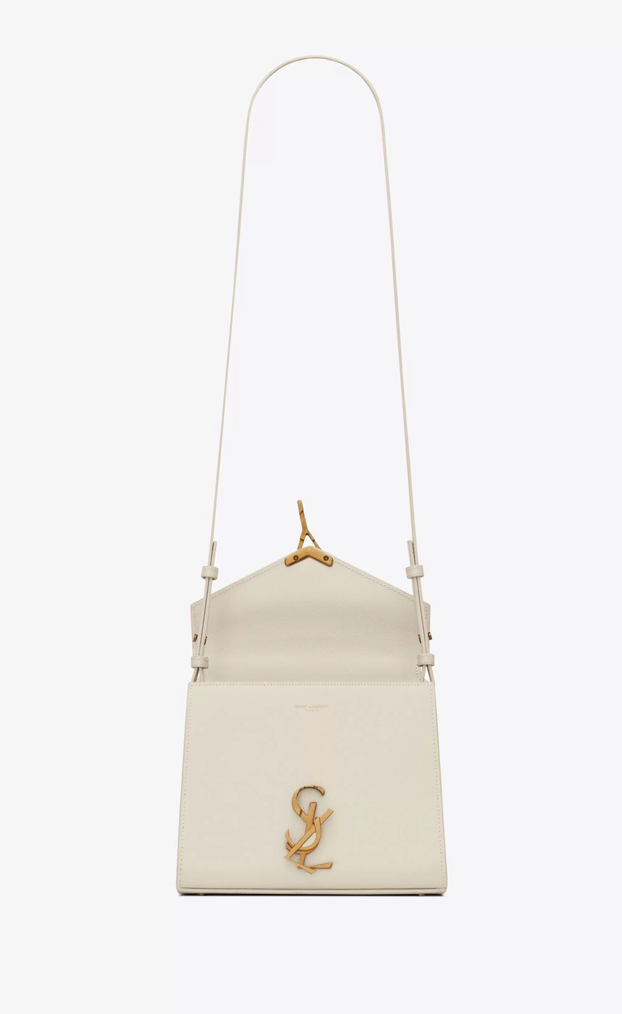 Women Saint Laurent TOP HANDLES^CASSANDRA Mini Top Handle Bag In Grain De Poudre Embossed Leather | | YSL.com
