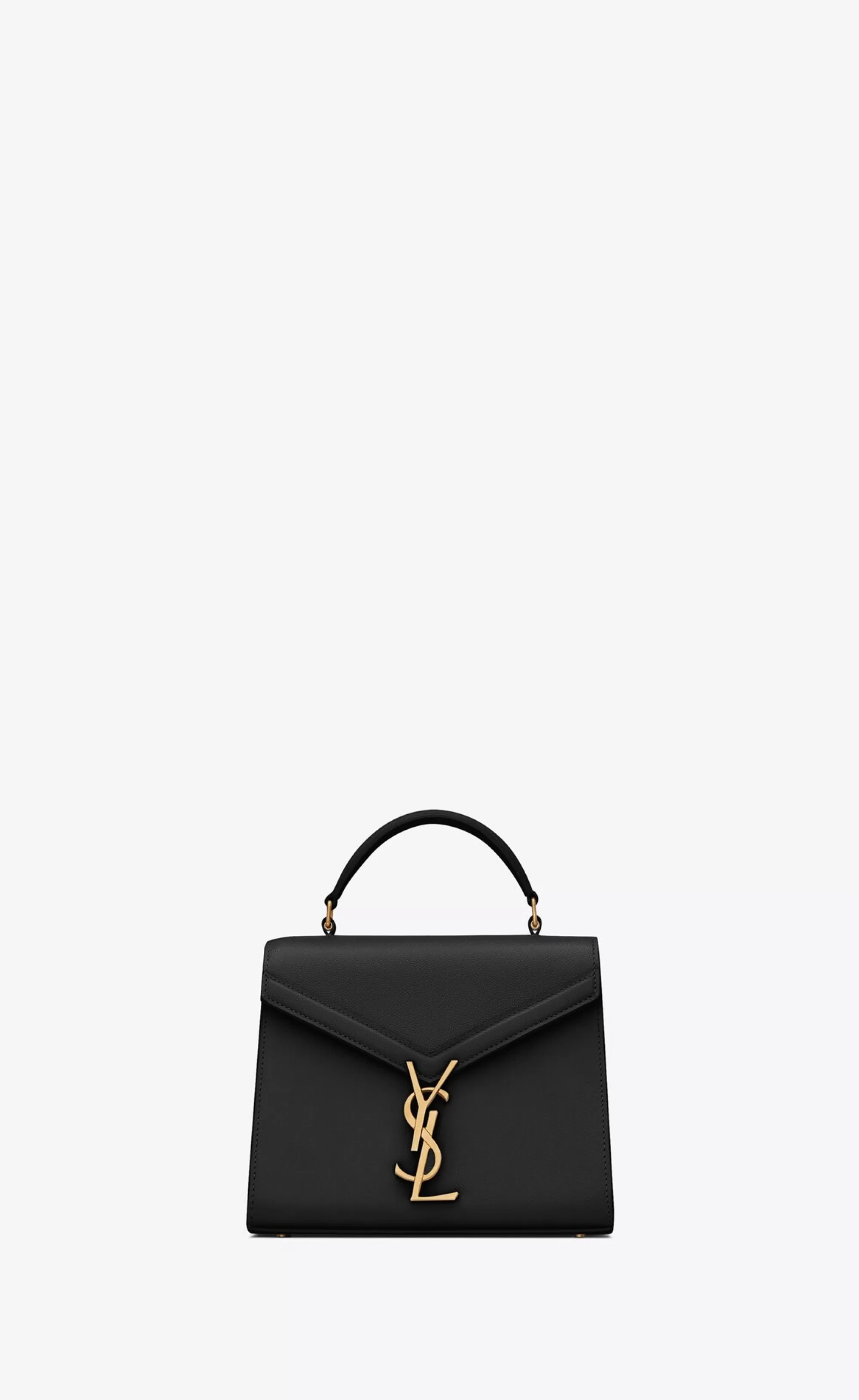 Women Saint Laurent TOP HANDLES^CASSANDRA Mini Top Handle Bag In Grain De Poudre Embossed Leather | | YSL.com