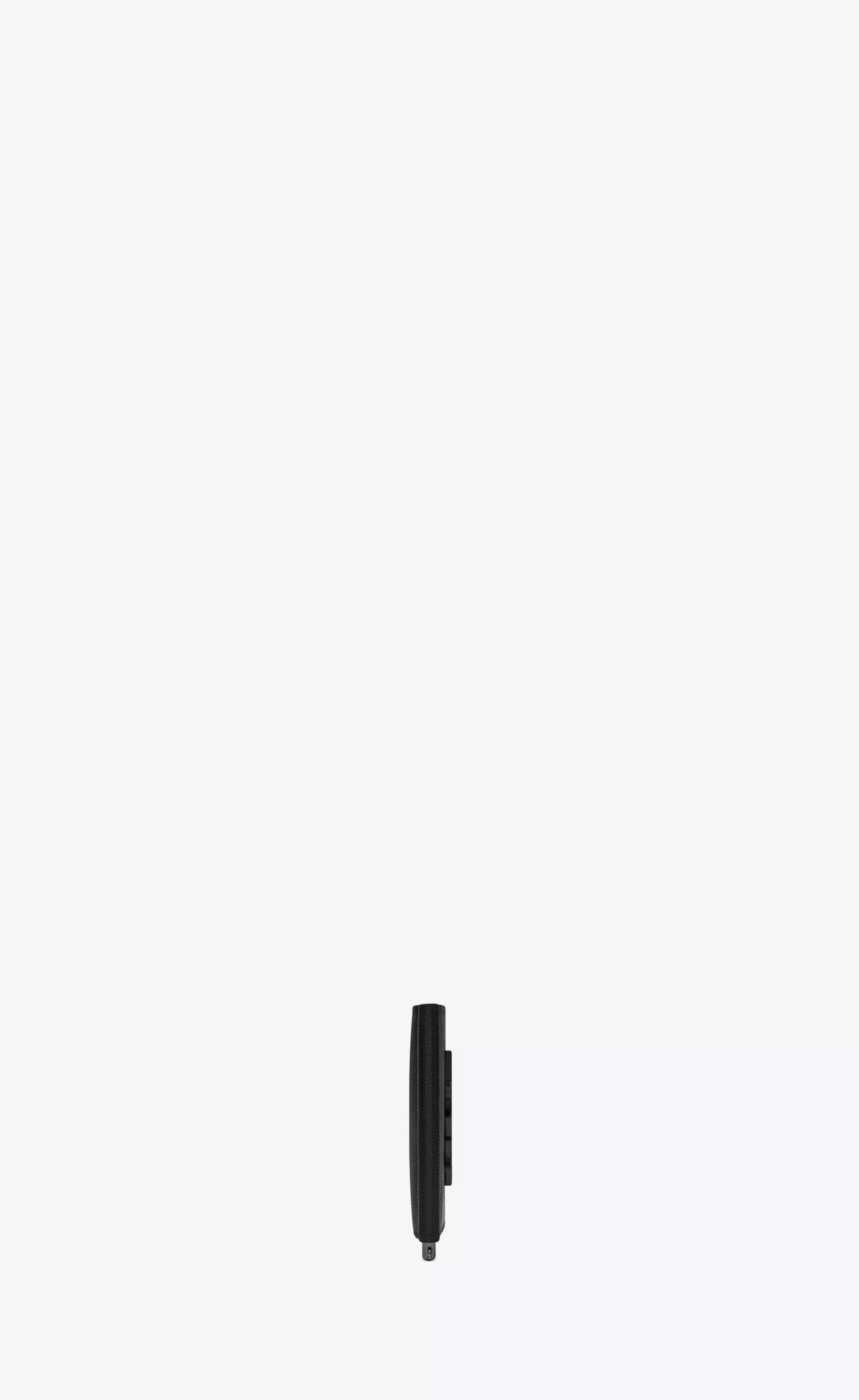 Saint Laurent WALLETS^CASSANDRE Bill Clip Wallet In Grain De Poudre Embossed Leather | | YSL.com