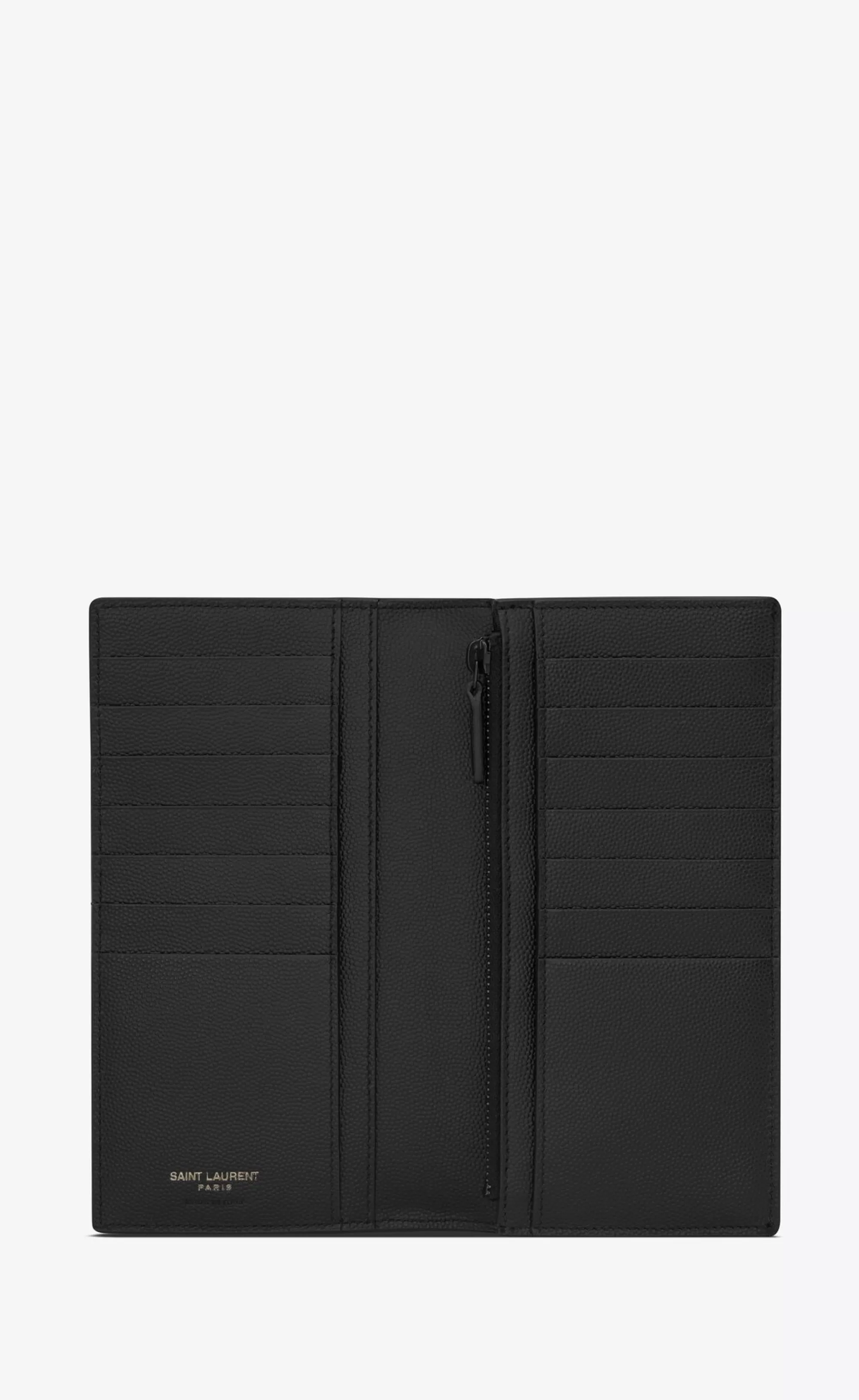 Saint Laurent WALLETS^CASSANDRE Continental Wallet In Grain De Poudre Embossed Leather | | YSL.com