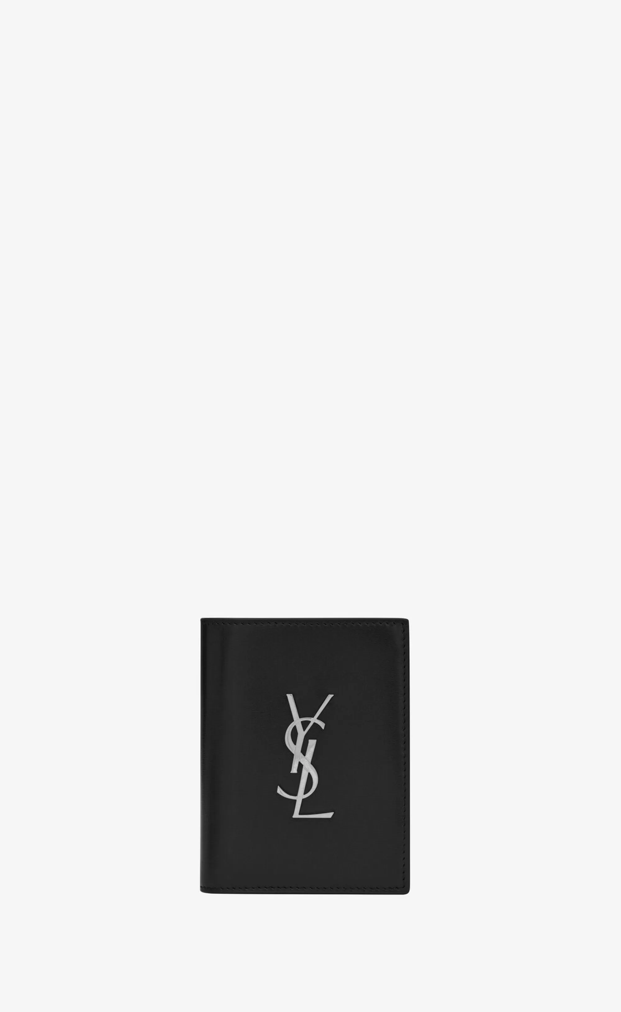 Saint Laurent CARD CASES^CASSANDRE Credit Card Wallet In Smooth Leather | | YSL.com