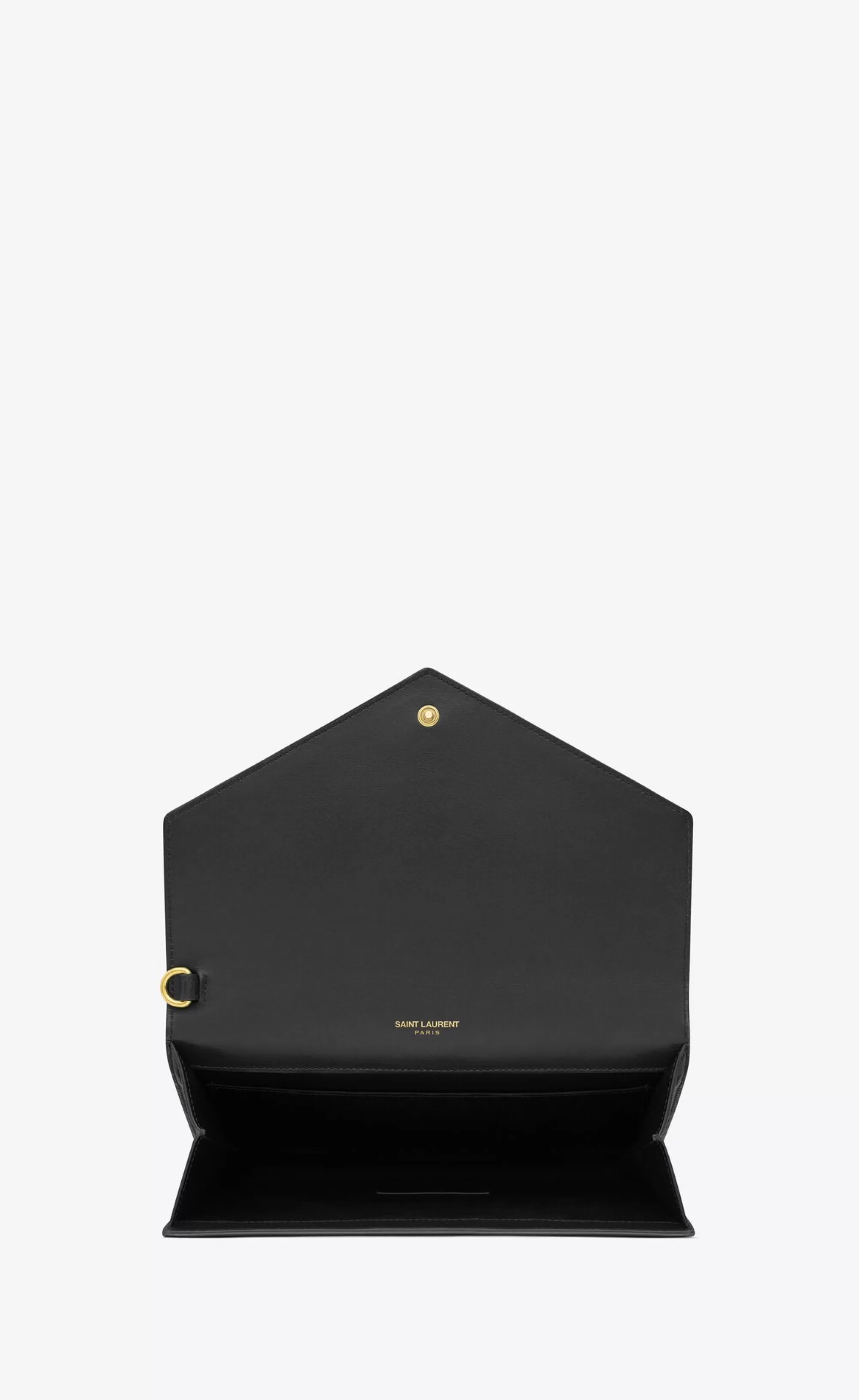 Women Saint Laurent pouches^CASSANDRE Flap Pouch In Crocodile-embossed Shiny Leather | | YSL.com