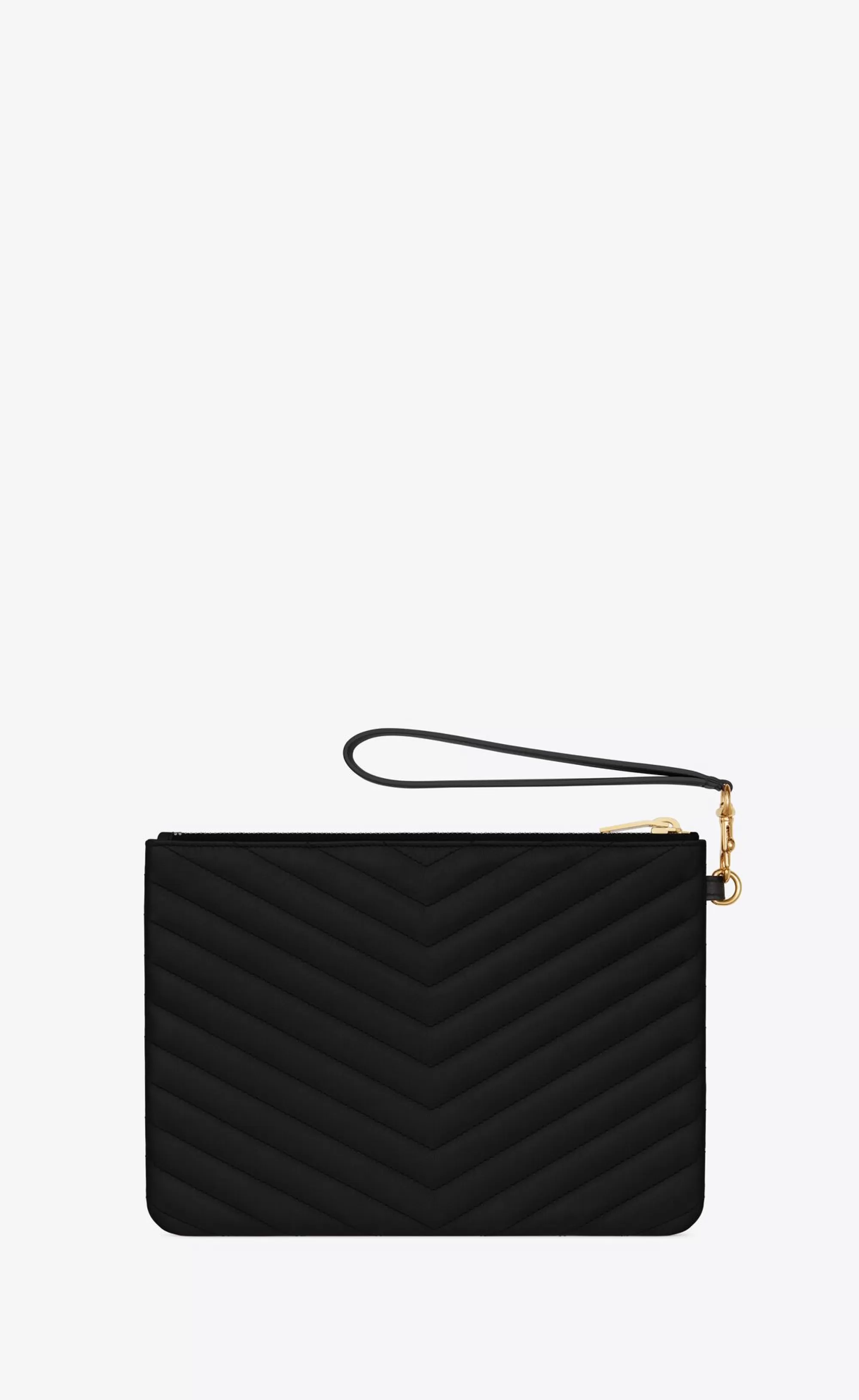 Women Saint Laurent pouches^CASSANDRE MATELASSÉ A5 POUCH IN QUILTED LEATHER | | YSL.com