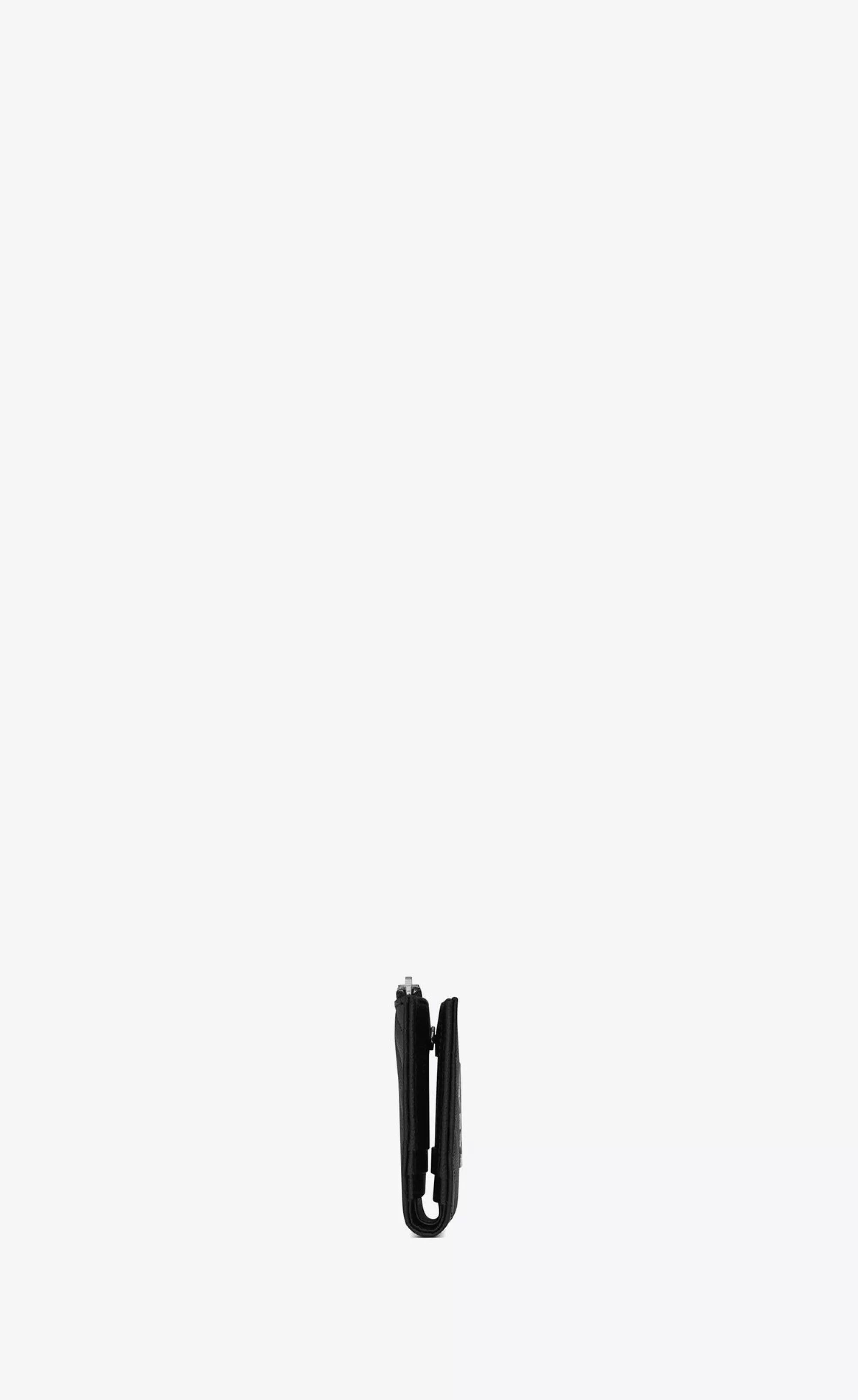Women Saint Laurent WALLETS^CASSANDRE MATELASSÉ Bi-fold Wallet In Grain De Poudre Embossed Leather | | YSL.com