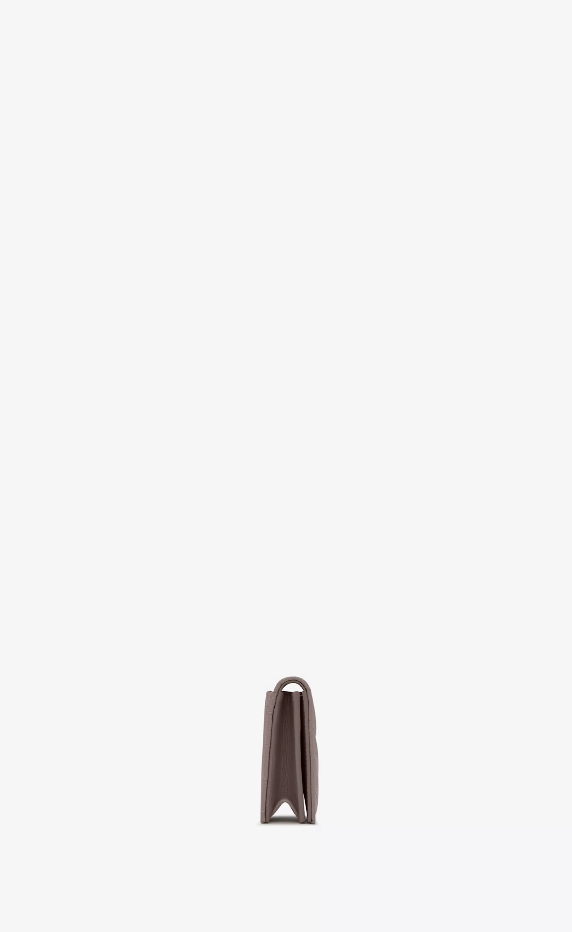 Women Saint Laurent CARD CASES^Cassandre Matelassé Business Card Case In Grain De Poudre Embossed Leather | | YSL.com
