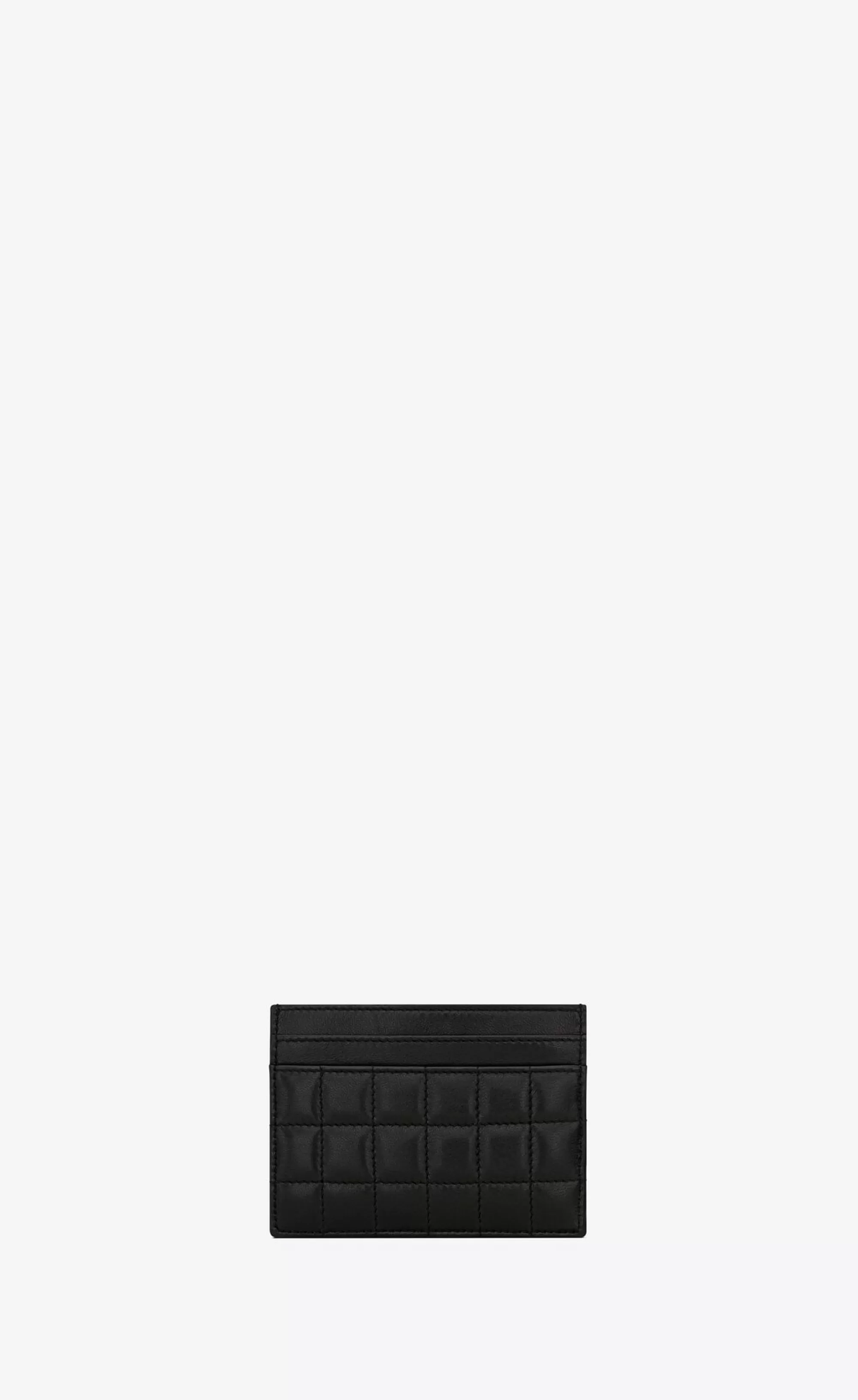 Women Saint Laurent CARD CASES^Cassandre Matelassé Carré Card Case In Lambskin | | YSL.com