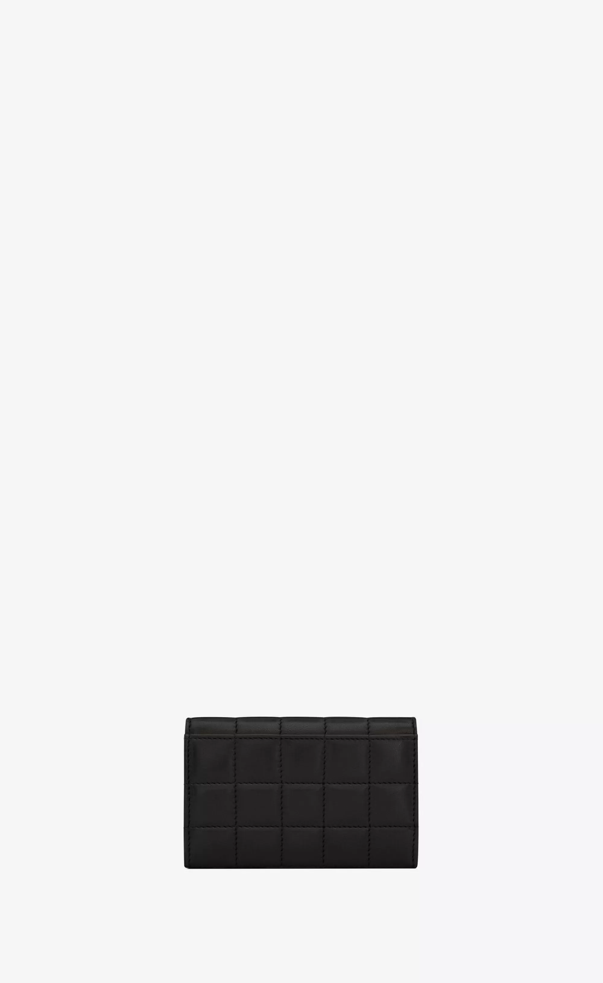 Women Saint Laurent CARD CASES^CASSANDRE MATELASSÉ CARRÉ Compact Card Case In Lambskin | | YSL.com