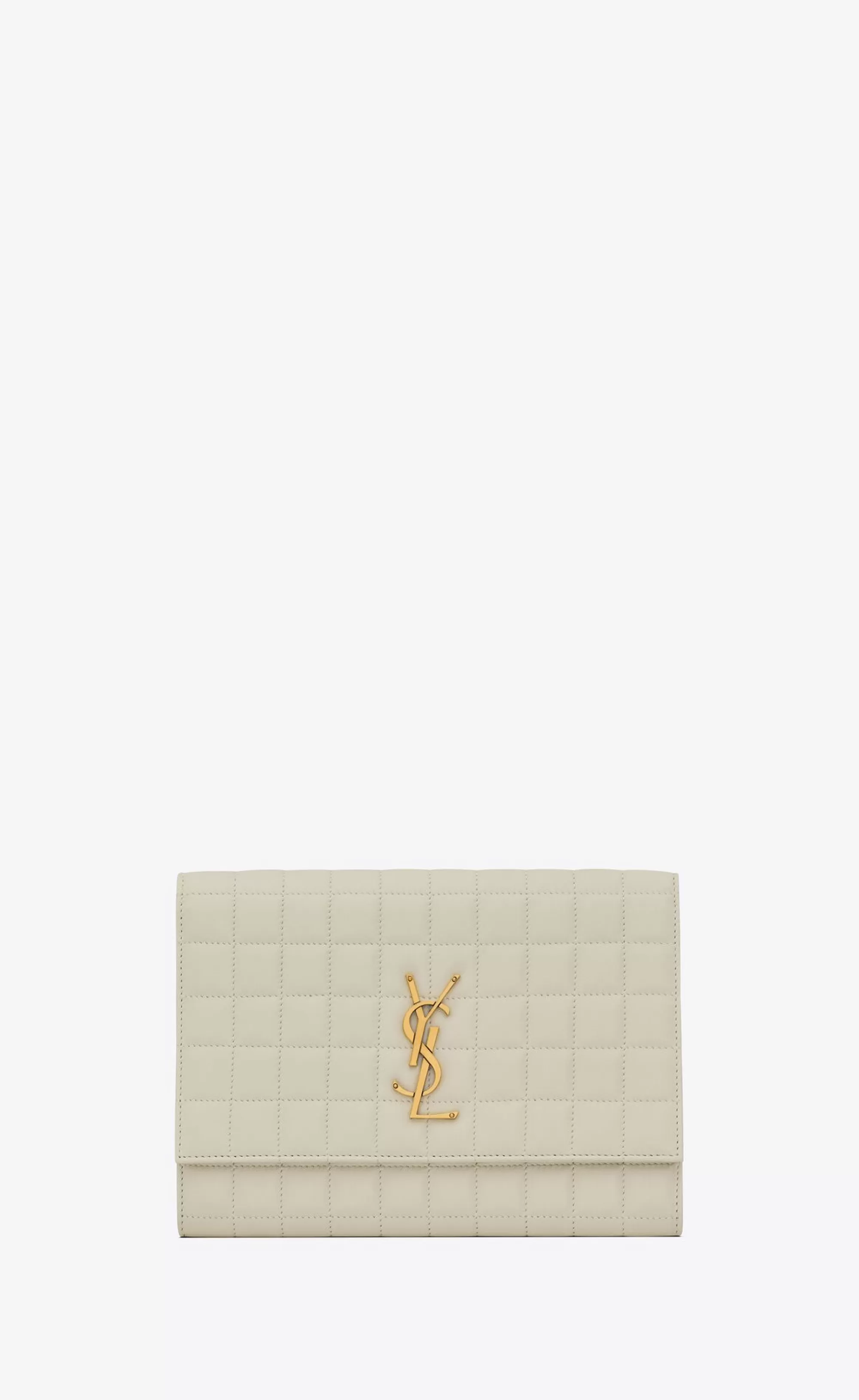 Women Saint Laurent pouches^CASSANDRE MATELASSÉ CARRÉ Flap Pouch In Lambskin | | YSL.com