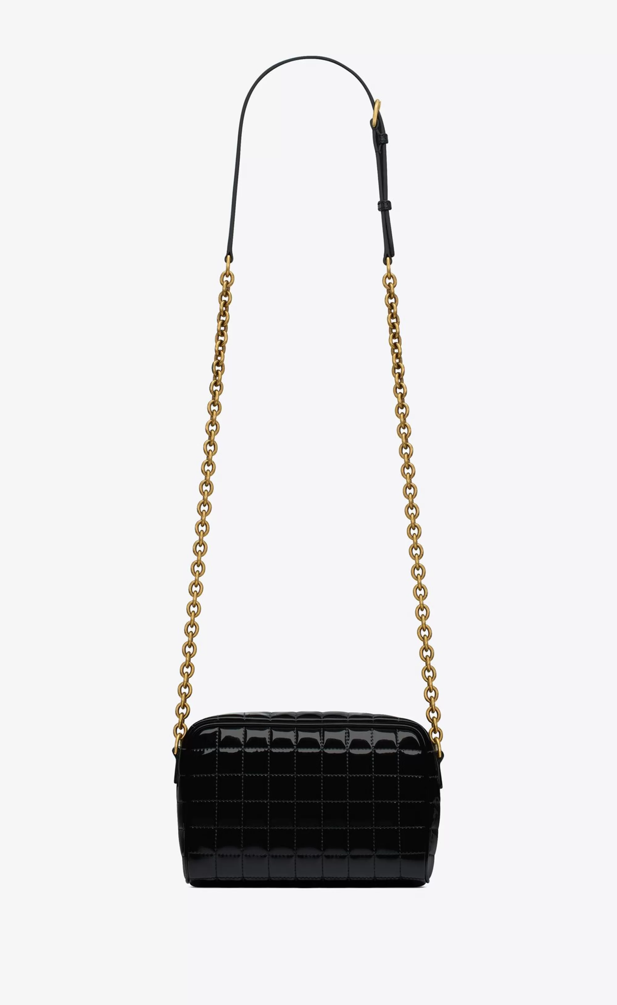 Women Saint Laurent MINI BAGS | CROSSBODY BAGS^CASSANDRE MATELASSÉ CARRÉ Mini Camera Bag In Shiny Canvas | | YSL.com