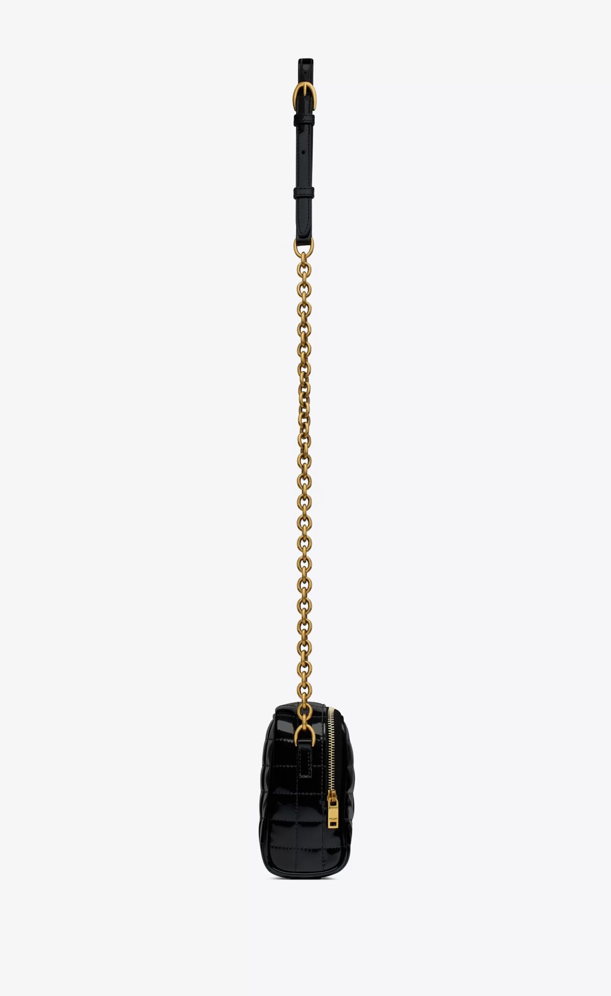 Women Saint Laurent MINI BAGS | CROSSBODY BAGS^CASSANDRE MATELASSÉ CARRÉ Mini Camera Bag In Shiny Canvas | | YSL.com