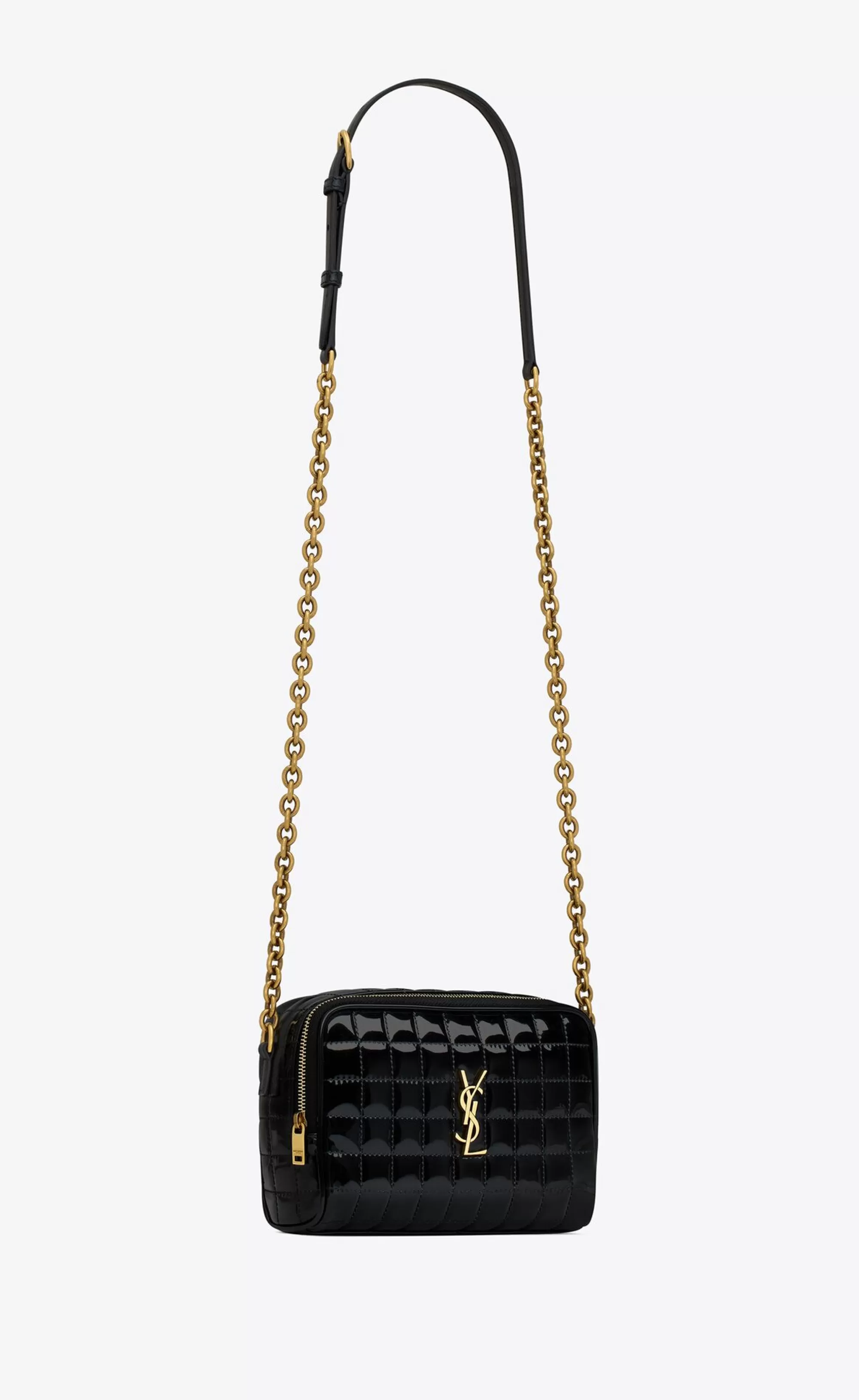 Women Saint Laurent MINI BAGS | CROSSBODY BAGS^CASSANDRE MATELASSÉ CARRÉ Mini Camera Bag In Shiny Canvas | | YSL.com