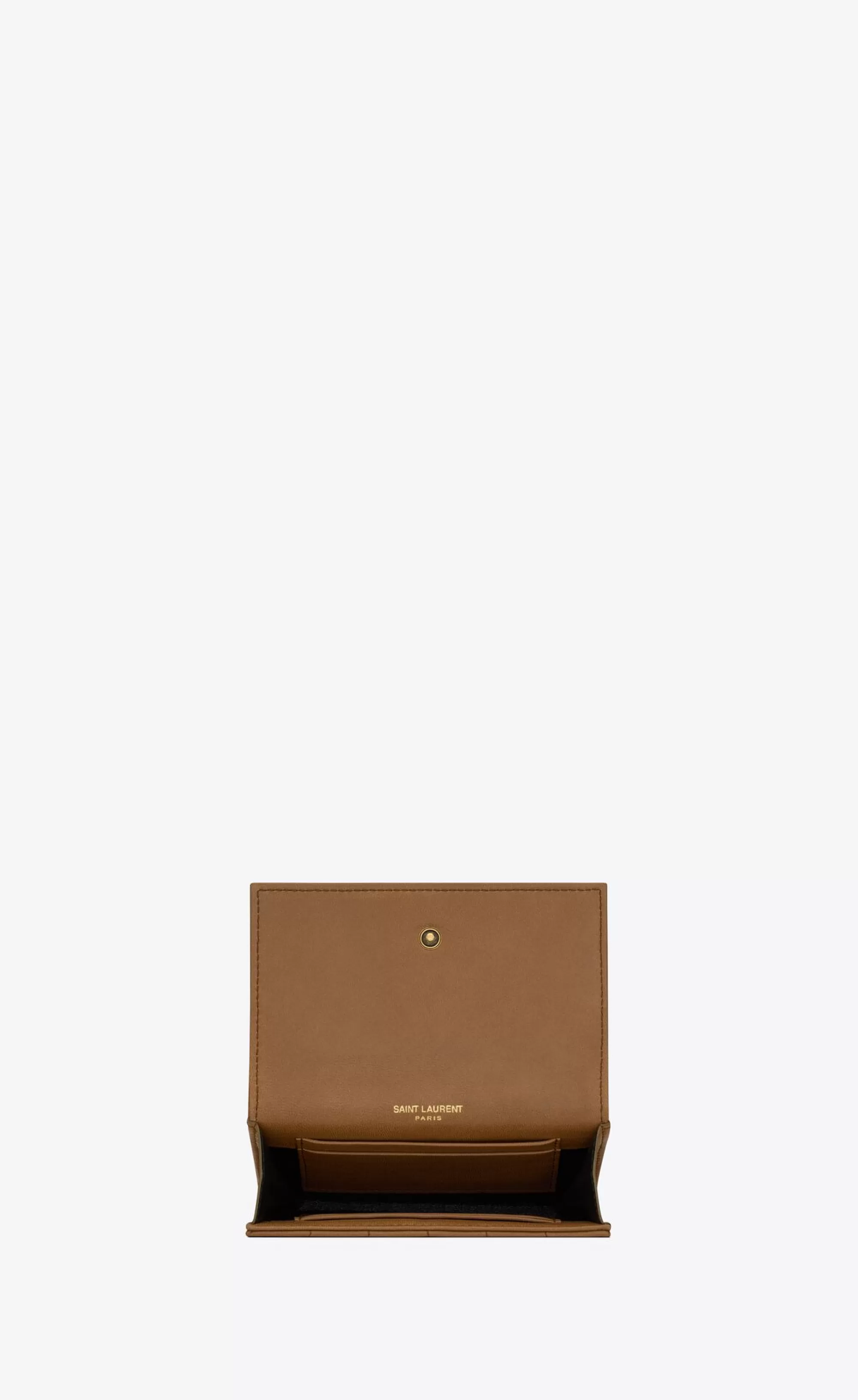 Women Saint Laurent WALLETS^CASSANDRE MATELASSÉ CARRÉ Small Envelope Wallet In Lambskin | | YSL.com