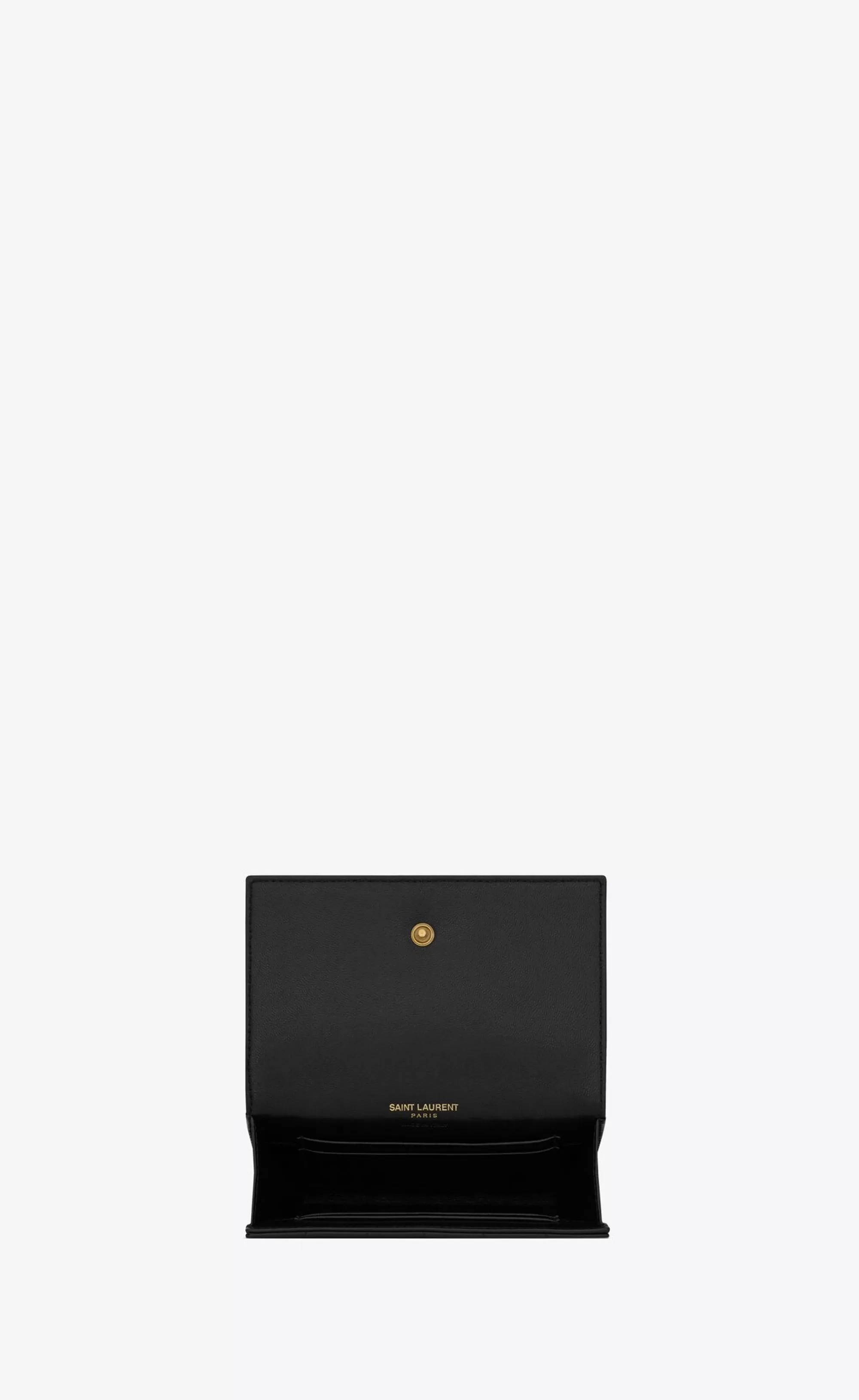 Women Saint Laurent WALLETS^Cassandre Matelassé Carré Small Envelope Wallet In Lambskin | | YSL.com