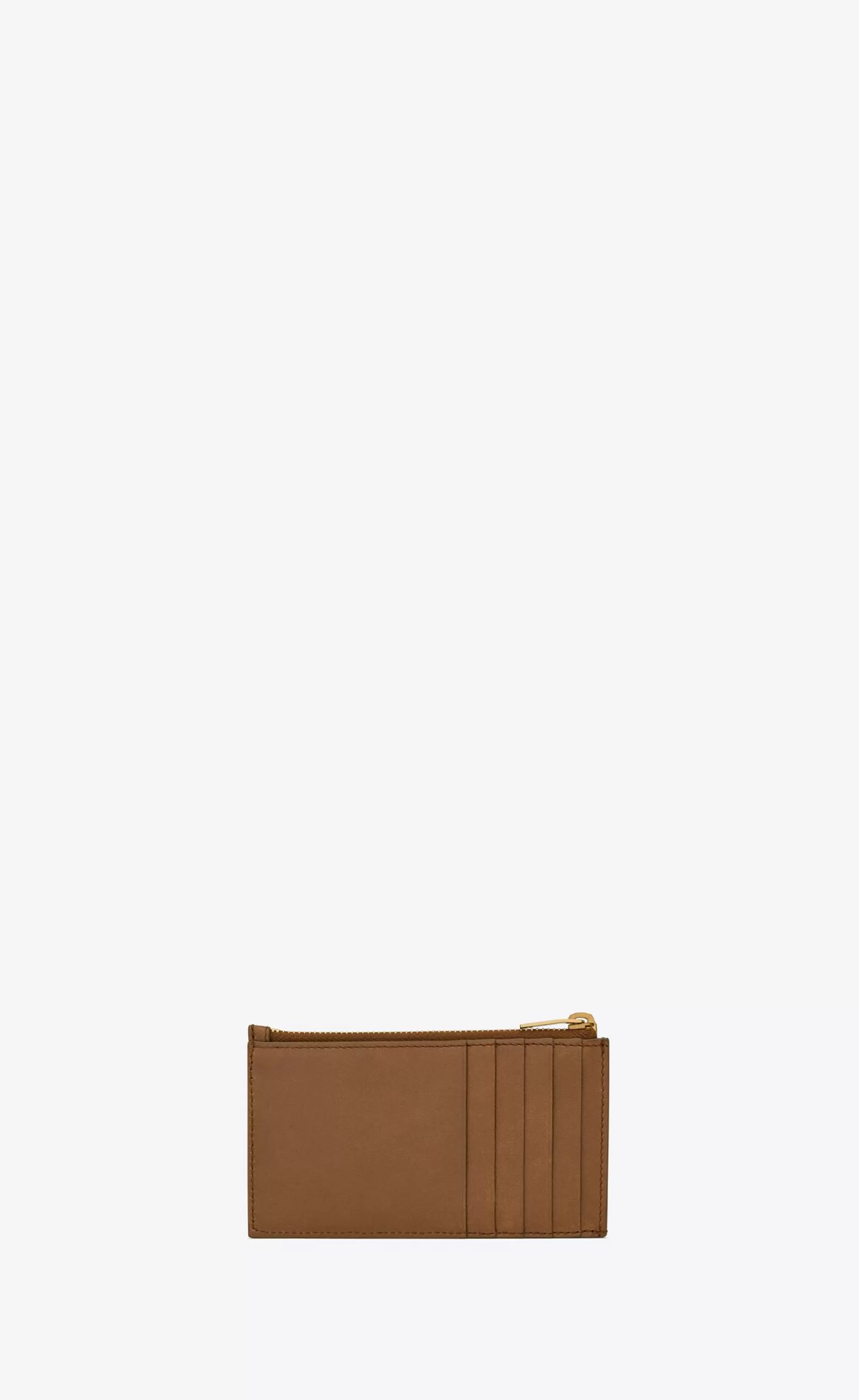 Women Saint Laurent CARD CASES^Cassandre Matelassé Carré Zipped Card Case In Lambskin | | YSL.com