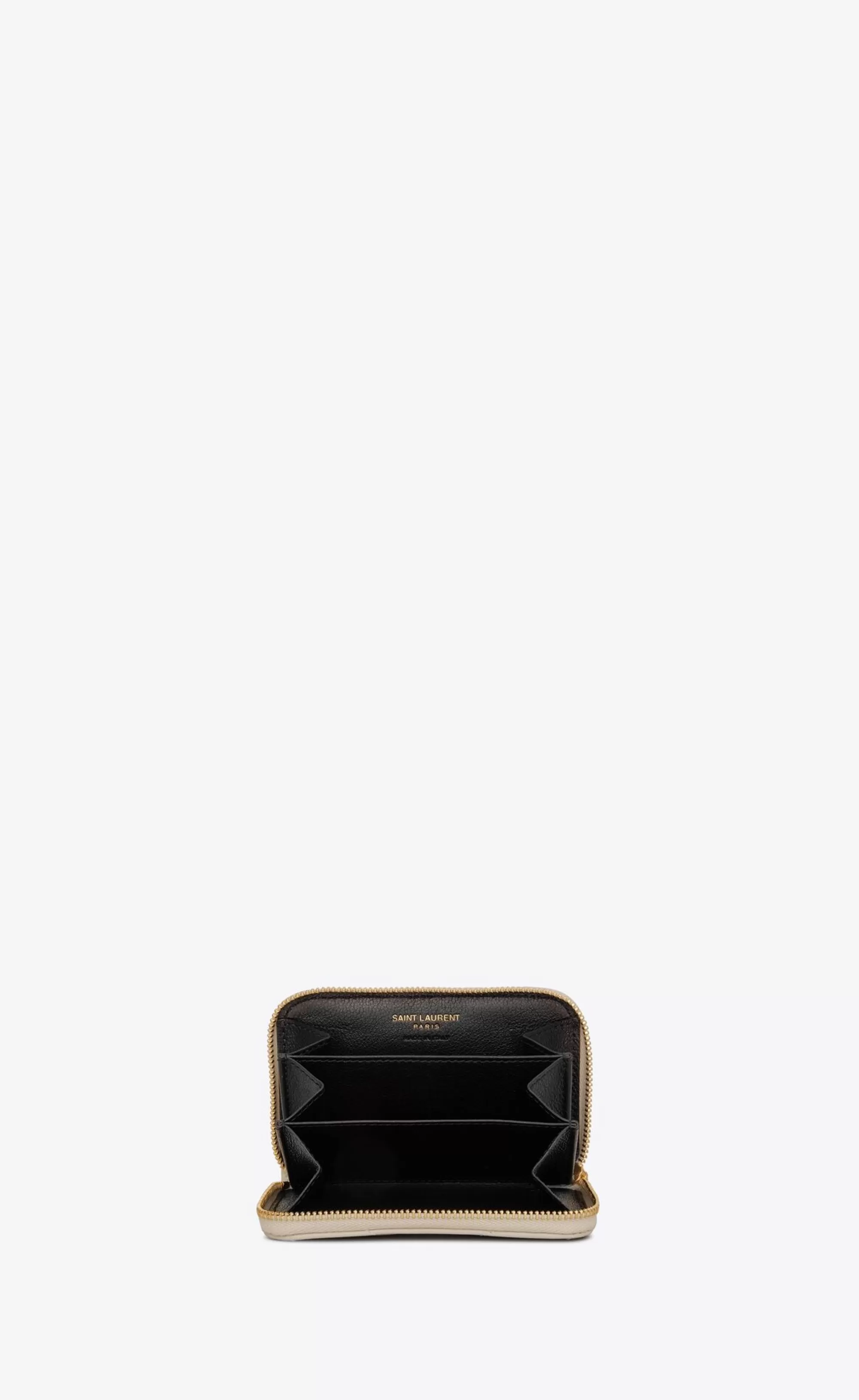 Women Saint Laurent WALLETS^CASSANDRE MATELASSÉ Coin Card Wallet In Lambskin | | YSL.com