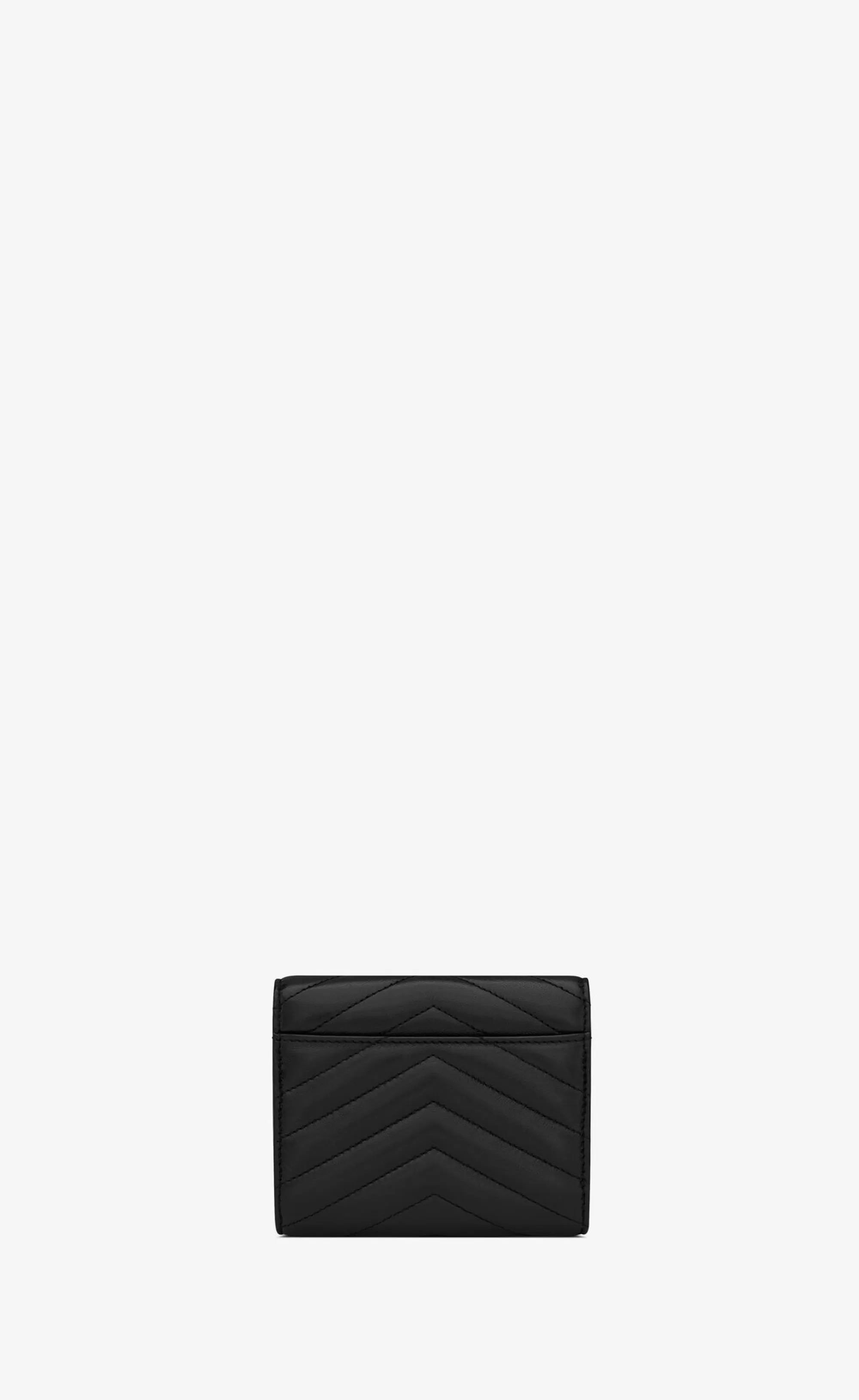 Women Saint Laurent WALLETS^CASSANDRE MATELASSÉ Compact Tri Fold Wallet In QUILTED LAMBSKIN | | YSL.com