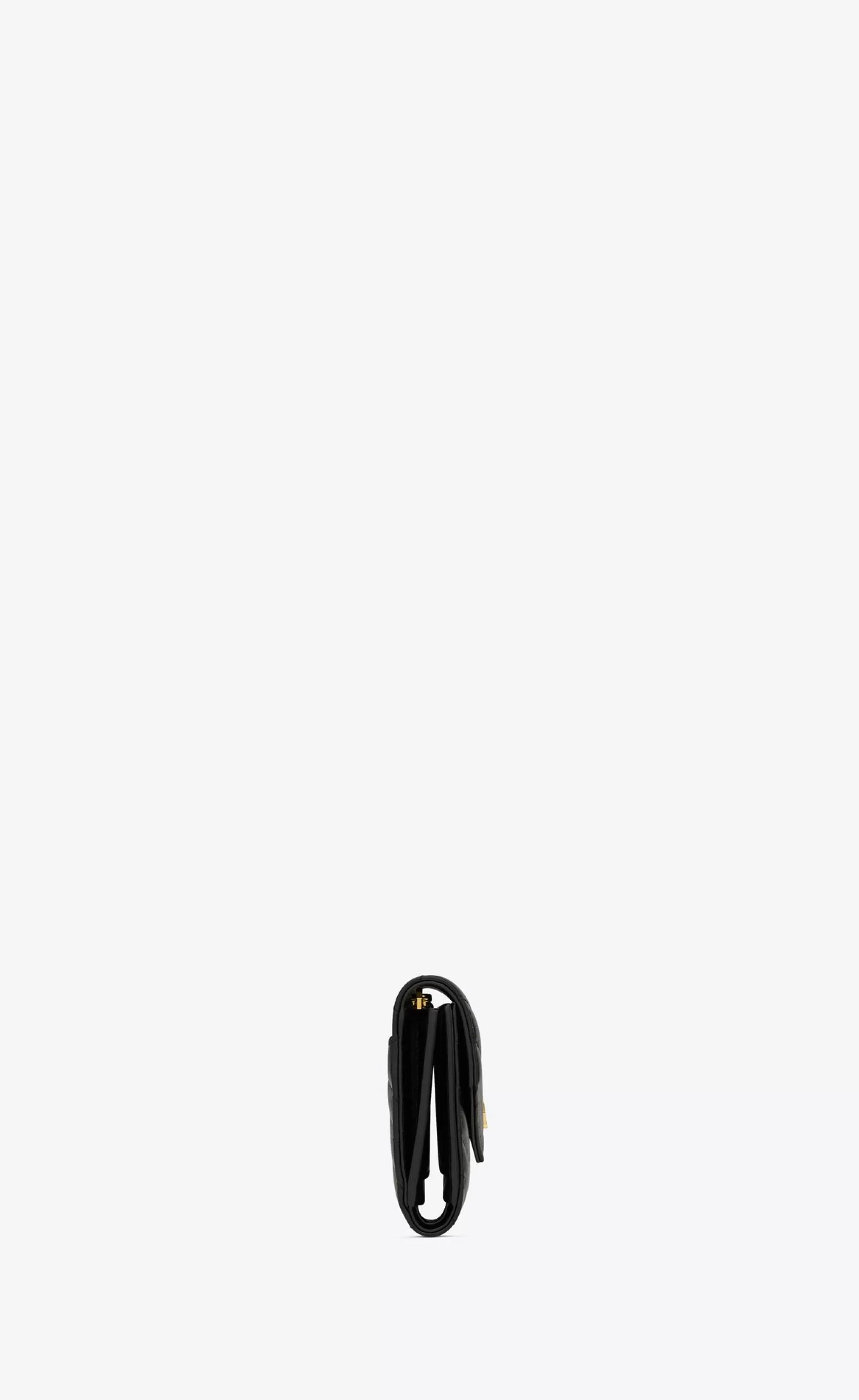 Women Saint Laurent WALLETS^CASSANDRE MATELASSÉ Compact Tri Fold Wallet In QUILTED LAMBSKIN | | YSL.com