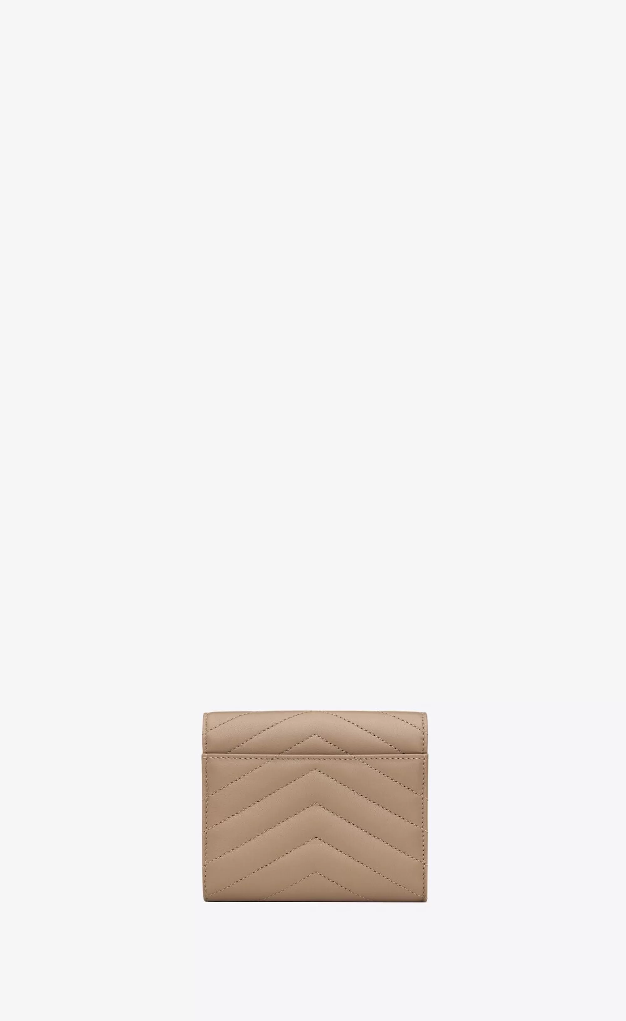 Women Saint Laurent WALLETS^CASSANDRE MATELASSÉ Compact Tri-fold Wallet In LAMBSKIN | | YSL.com