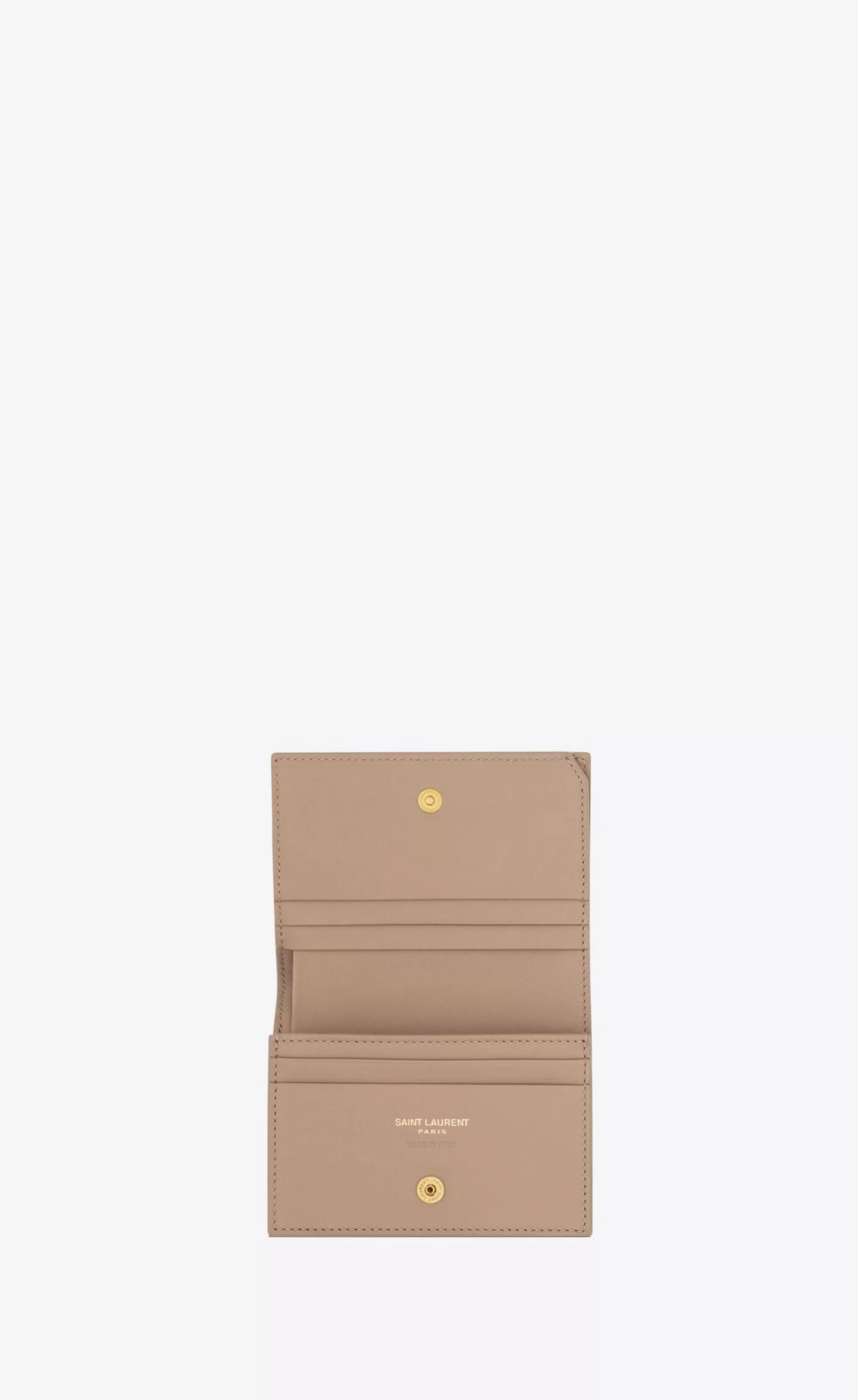 Women Saint Laurent CARD CASES^CASSANDRE MATELASSÉ FLAP CARD CASE IN LAMBSKIN | | YSL.com