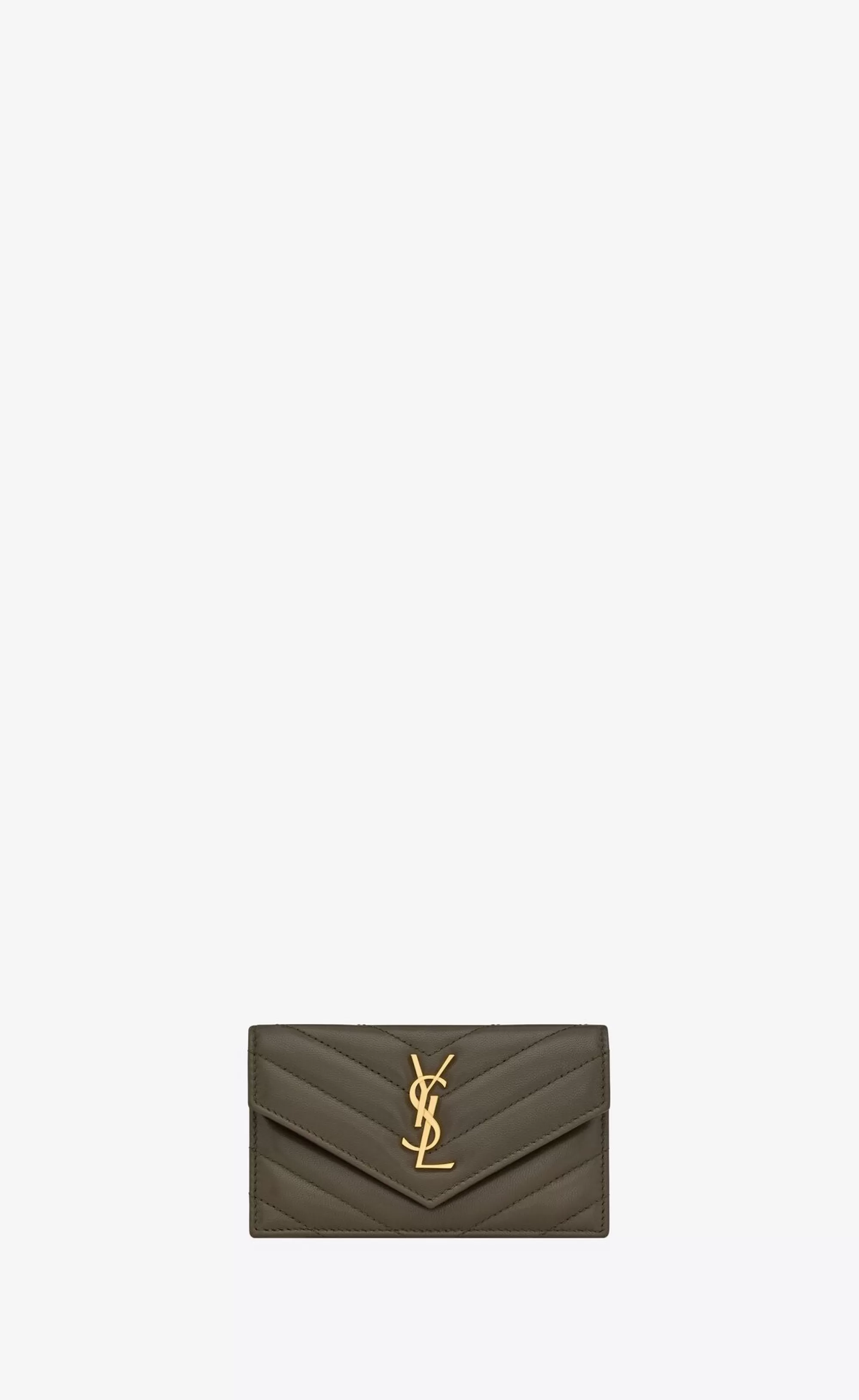 Women Saint Laurent CARD CASES^CASSANDRE MATELASSÉ FLAP CARD CASE IN LAMBSKIN | | YSL.com