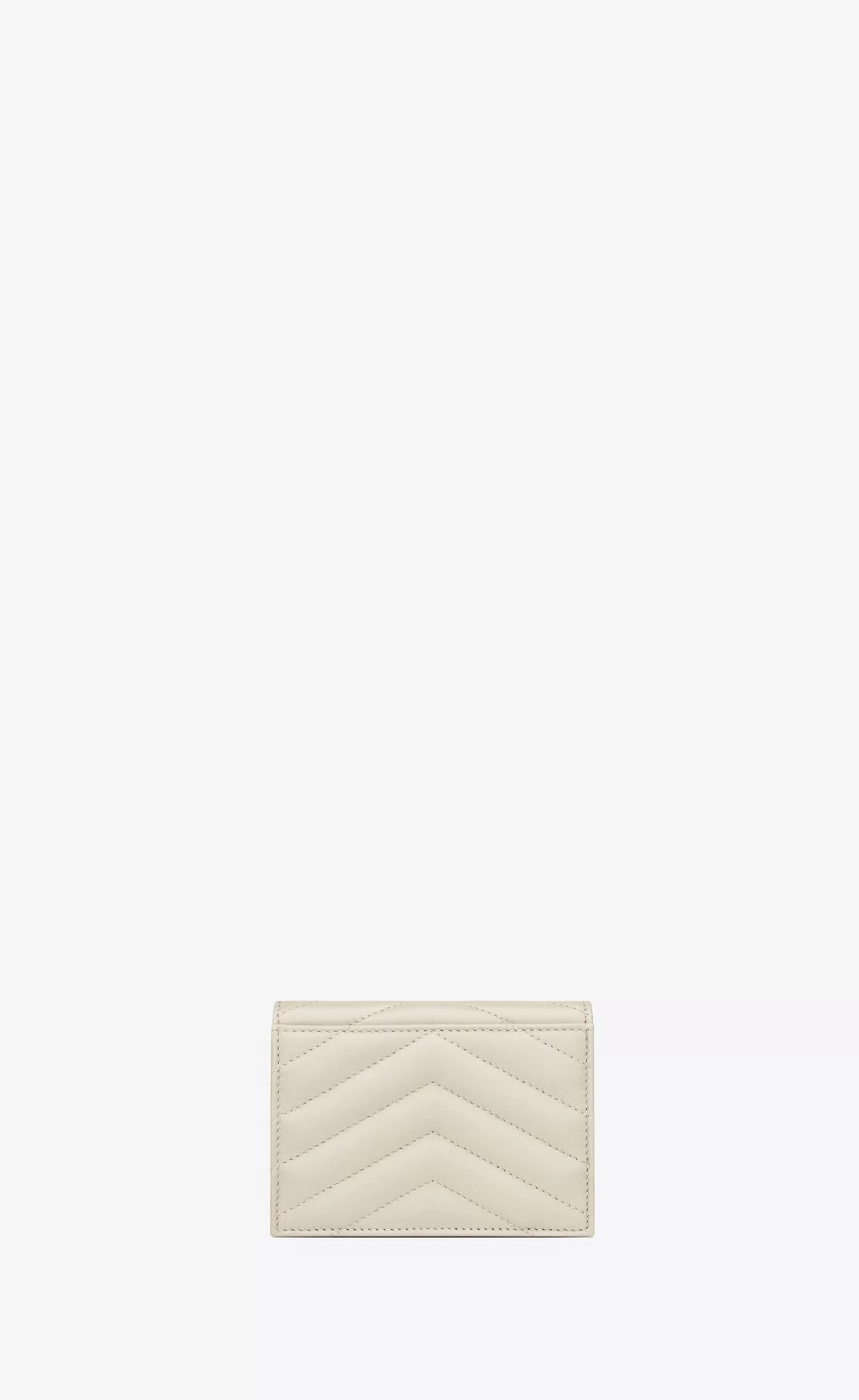 Women Saint Laurent CARD CASES^CASSANDRE MATELASSÉ FLAP CARD CASE IN QUILTED LAMBSKIN | | YSL.com