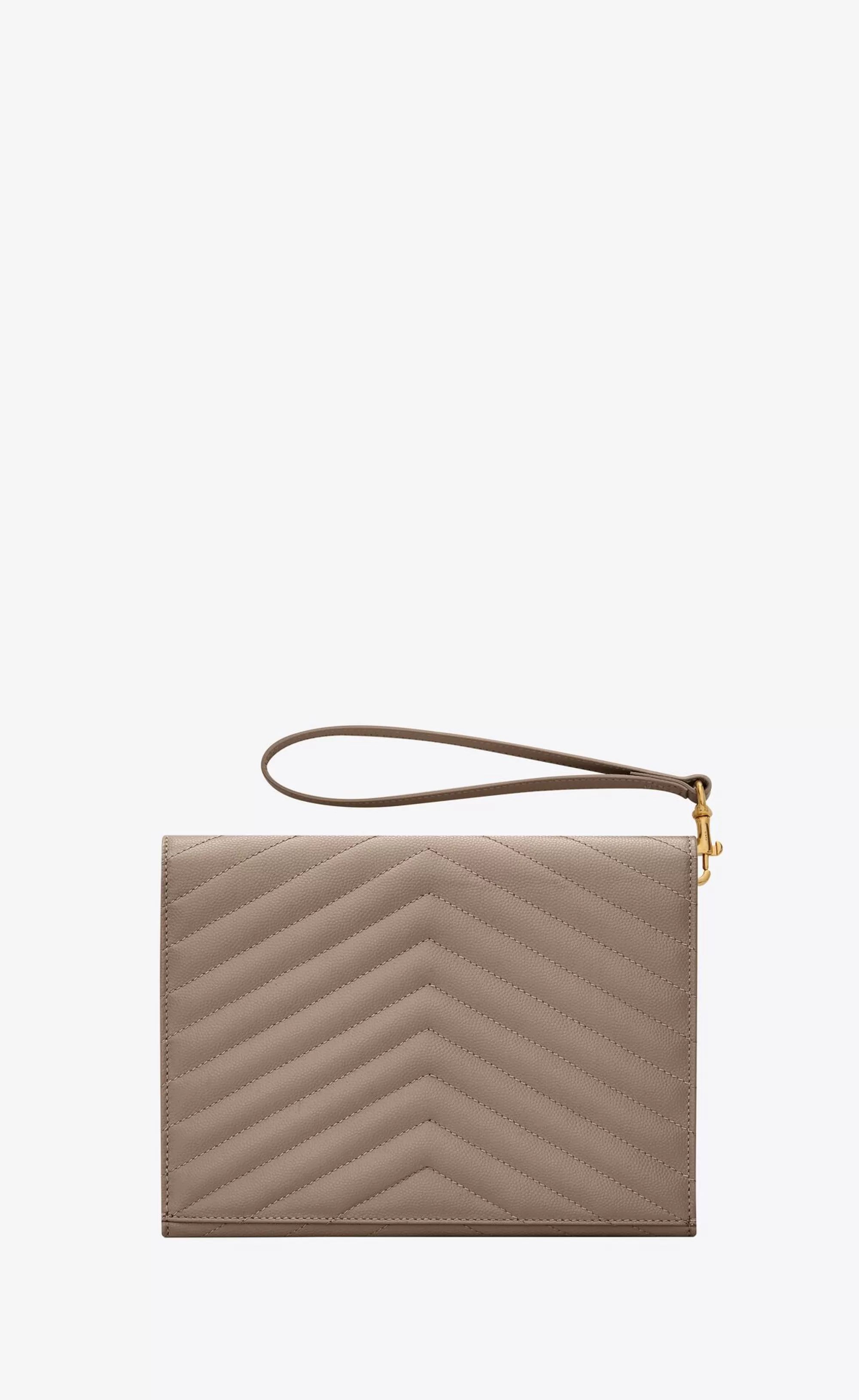 Women Saint Laurent pouches^CASSANDRE MATELASSÉ FLAP POUCH IN GRAIN DE POUDRE EMBOSSED LEATHER | | YSL.com