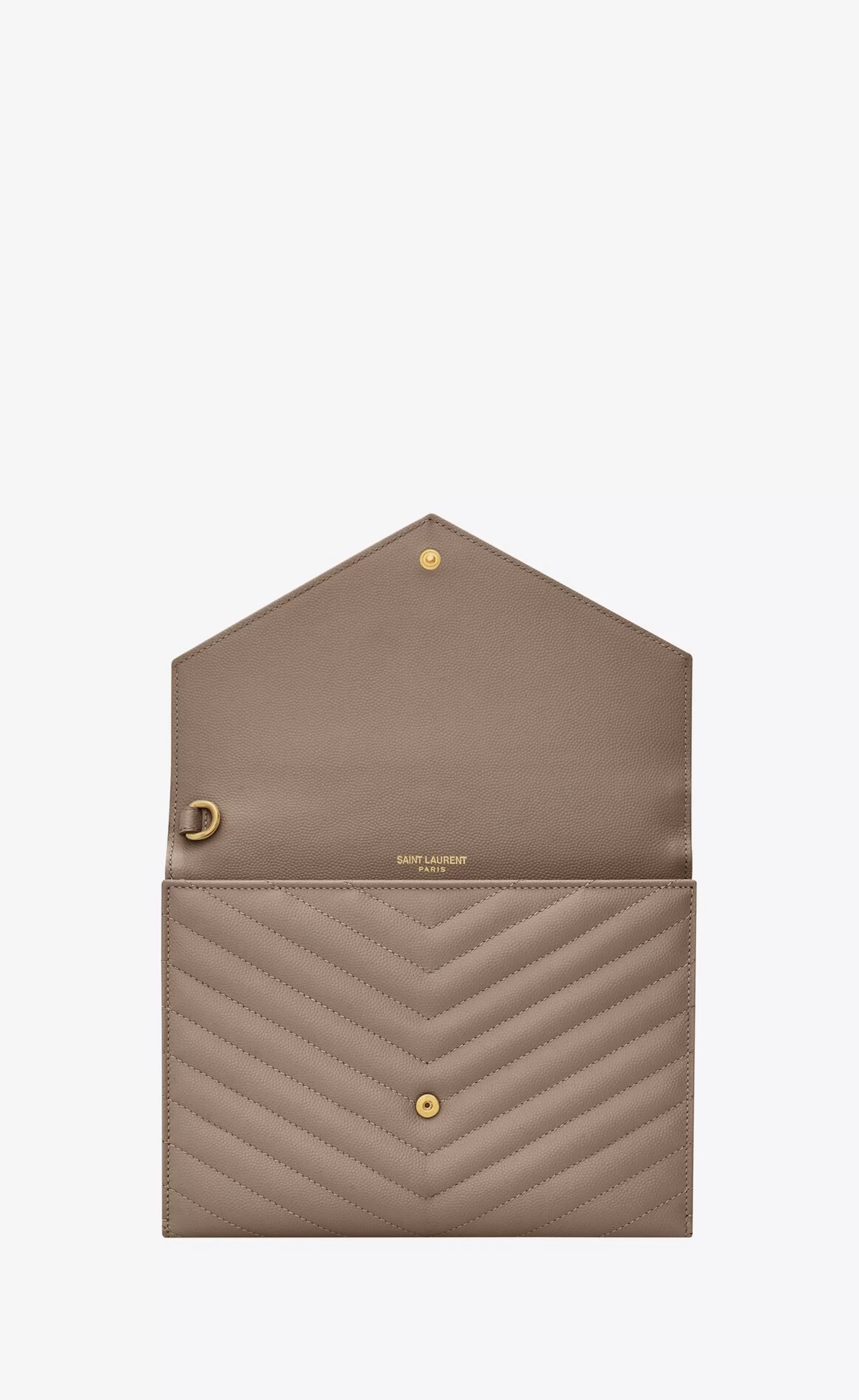 Women Saint Laurent pouches^CASSANDRE MATELASSÉ FLAP POUCH IN GRAIN DE POUDRE EMBOSSED LEATHER | | YSL.com