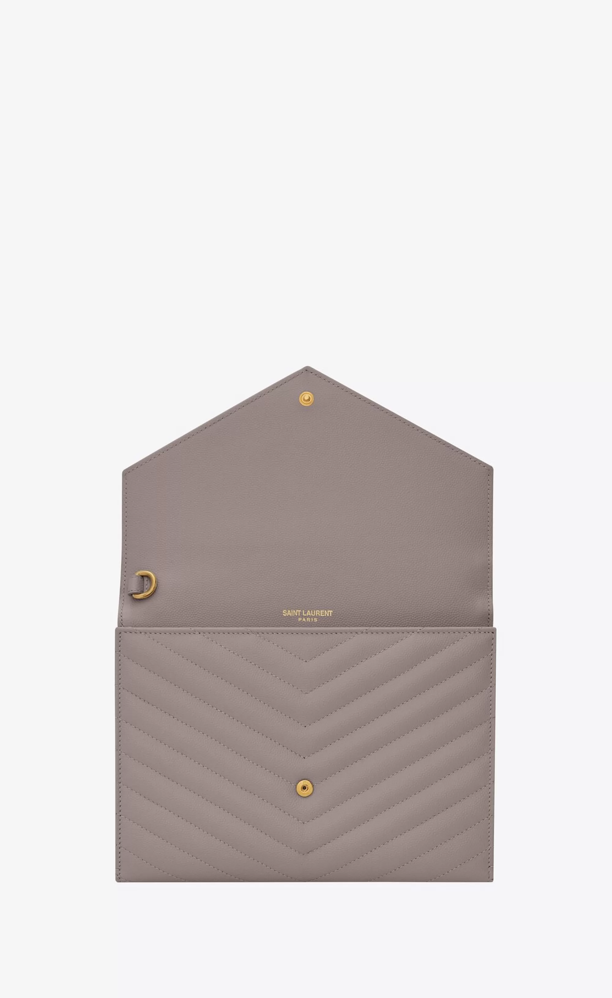Women Saint Laurent pouches^CASSANDRE MATELASSÉ Flap Pouch In Quilted Grain De Poudre Embossed Leather | | YSL.com