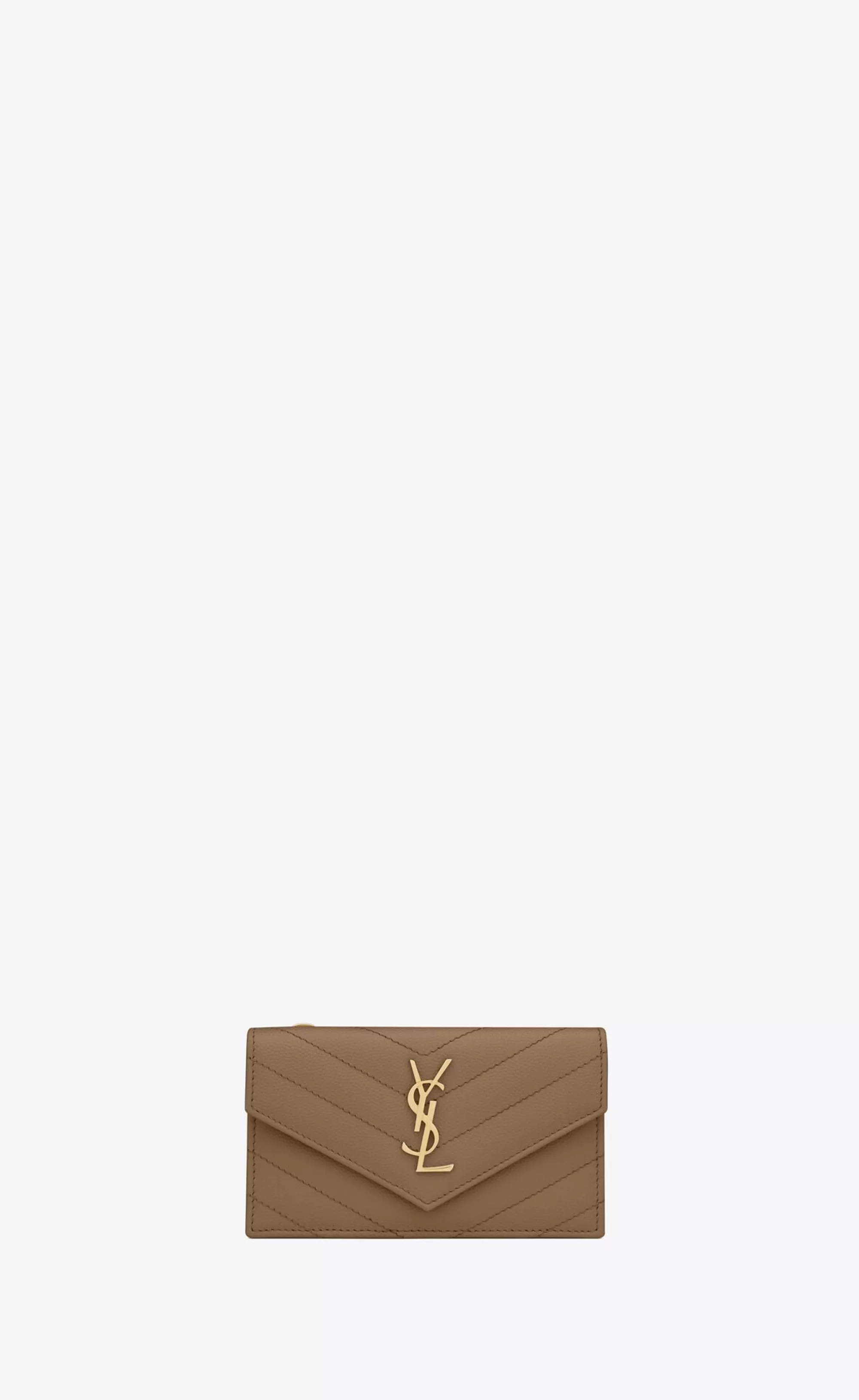 Women Saint Laurent CARD CASES^CASSANDRE MATELASSÉ FRAGMENTS FLAP CARD CASE IN GRAIN DE POUDRE EMBOSSED LEATHER | | YSL.com