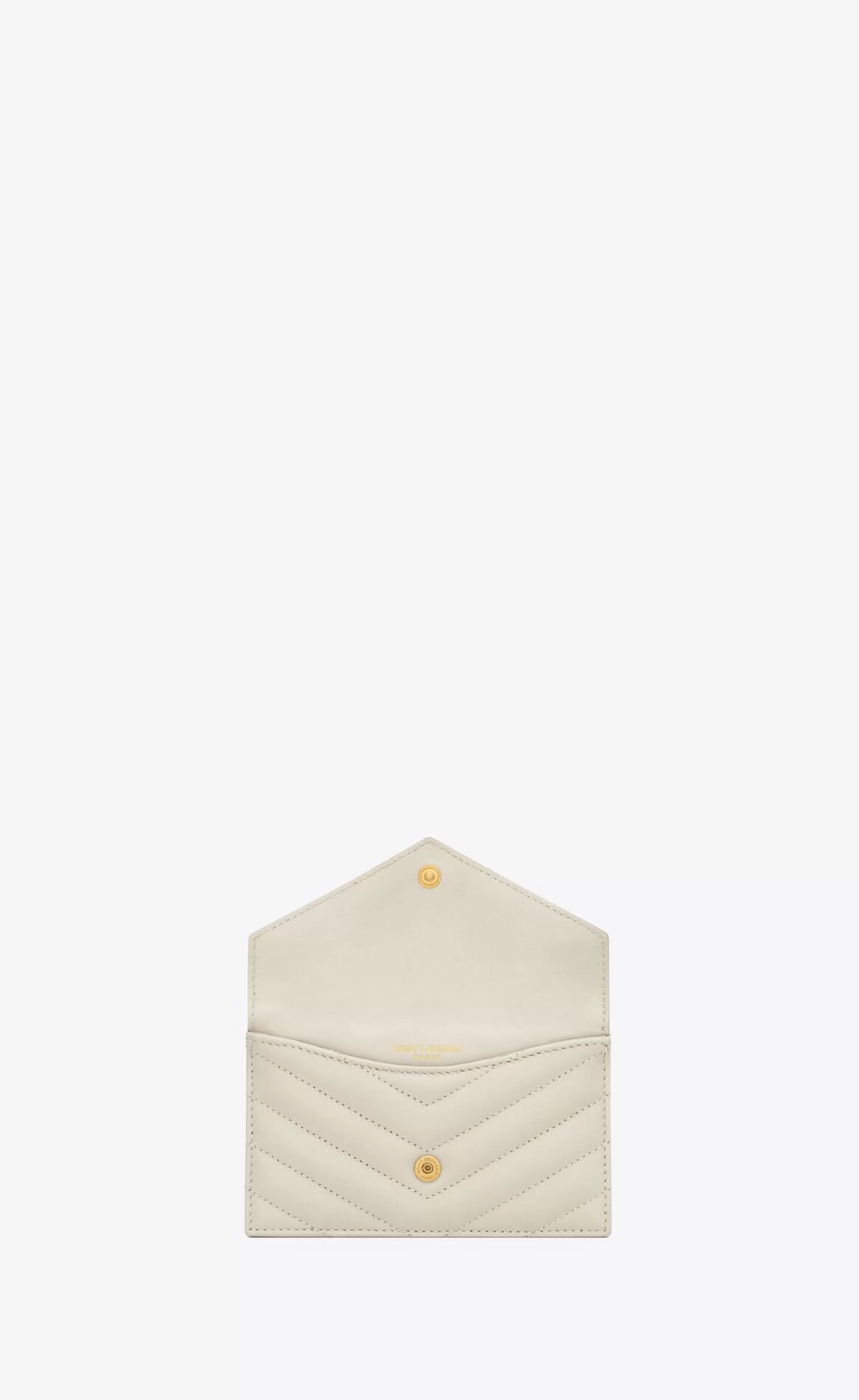 Women Saint Laurent CARD CASES^CASSANDRE MATELASSÉ FRAGMENTS FLAP CARD CASE IN LAMBSKIN | | YSL.com