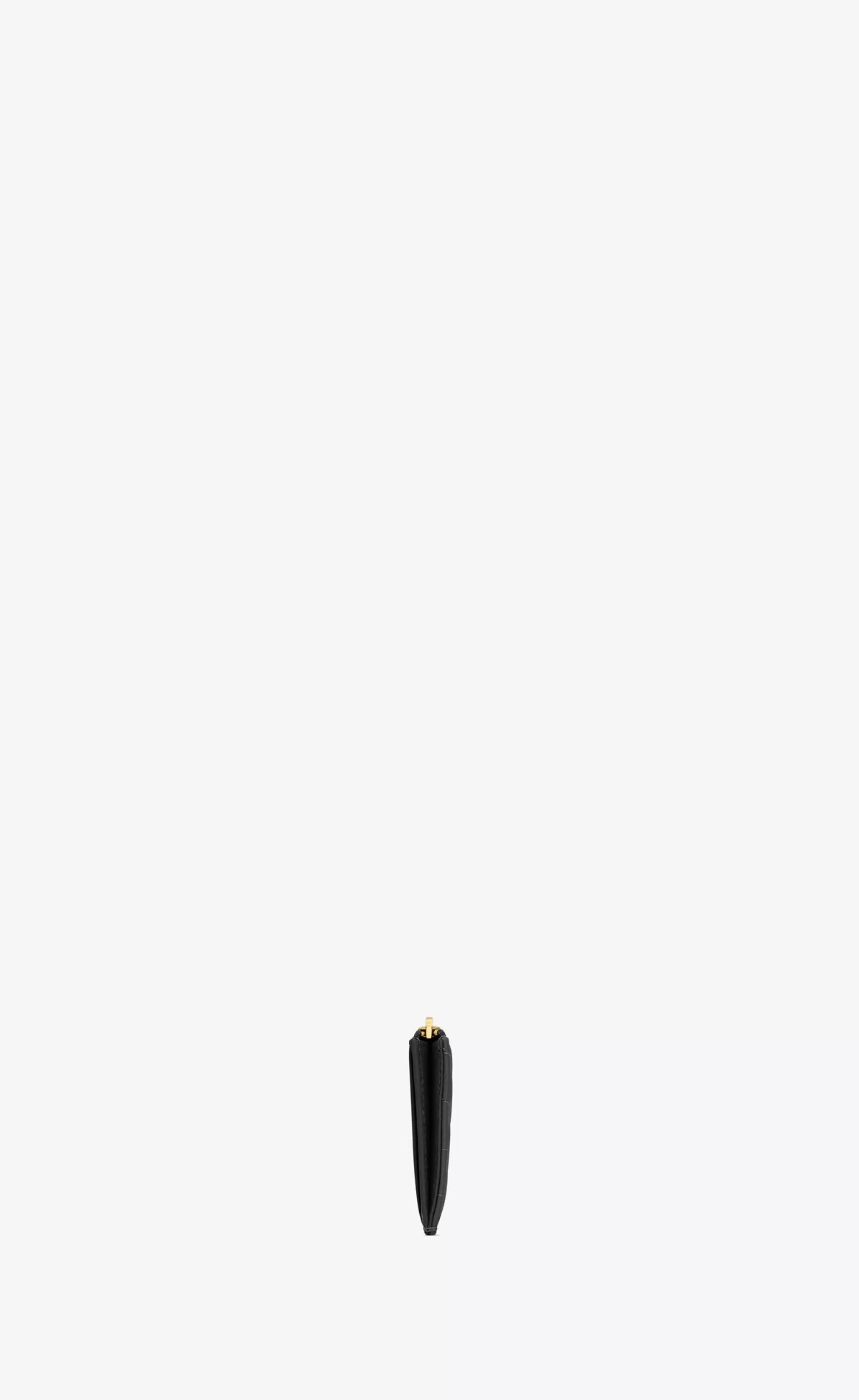 Women Saint Laurent CARD CASES^CASSANDRE MATELASSÉ FRAGMENTS ZIPPED CARD CASE IN LAMBSKIN | | YSL.com