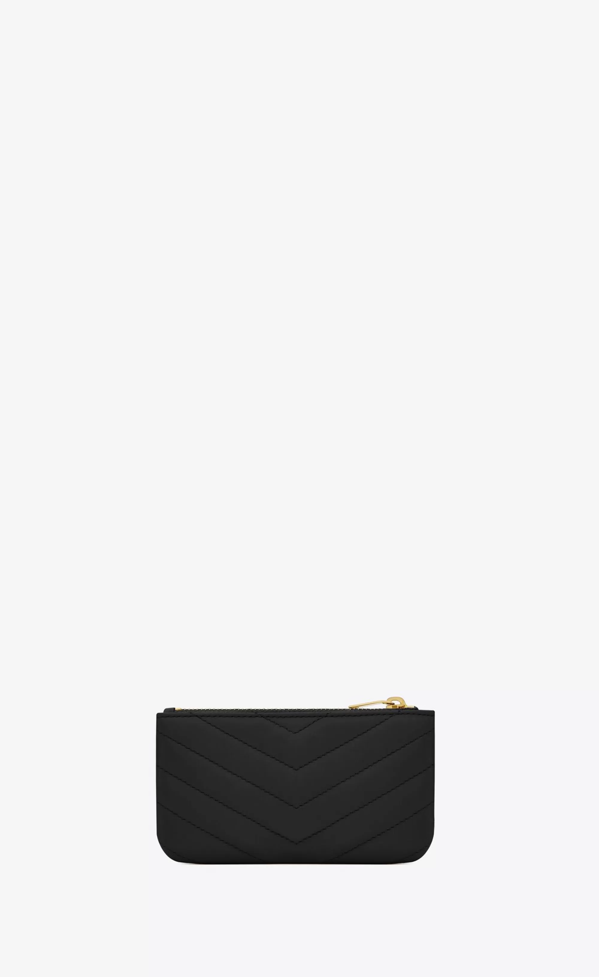 Women Saint Laurent SMALL ACCESSORIES^CASSANDRE MATELASSÉ Key Pouch In Smooth Leather | | YSL.com