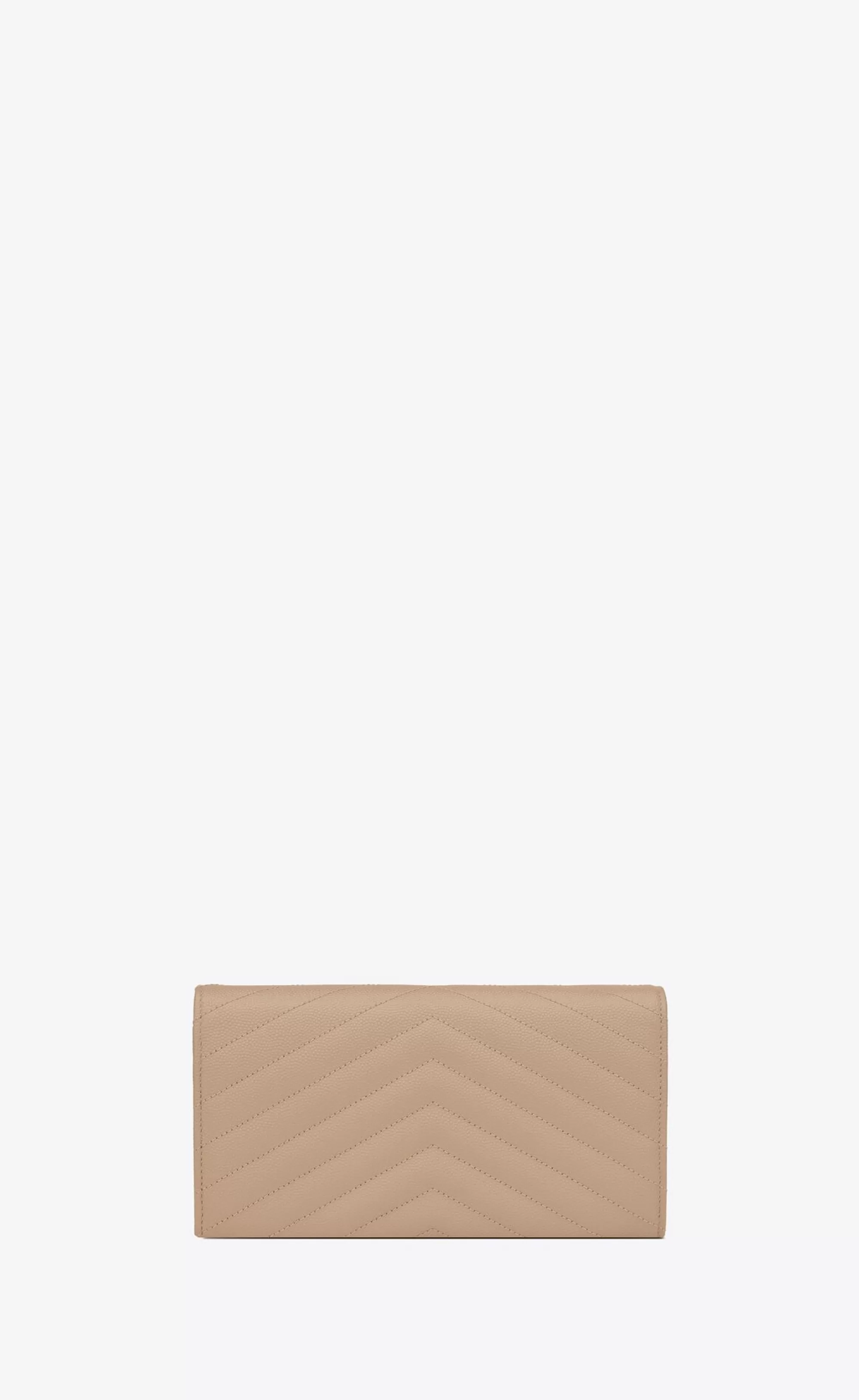 Women Saint Laurent WALLETS^CASSANDRE MATELASSÉ Large Flap Wallet In Grain De Poudre Embossed Leather | | YSL.com