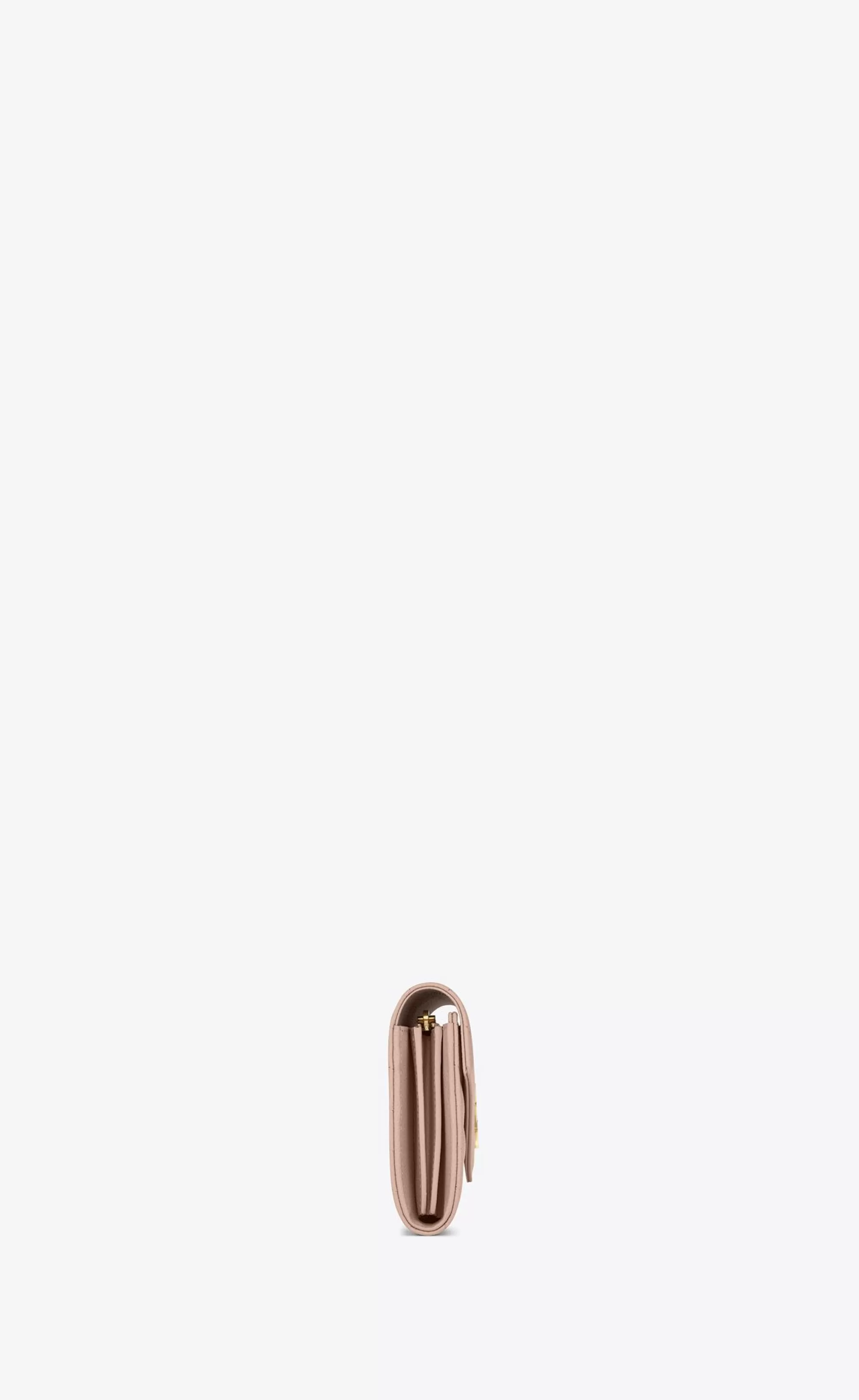 Women Saint Laurent WALLETS^CASSANDRE MATELASSÉ Large Flap Wallet In Grain De Poudre Embossed Leather | | YSL.com