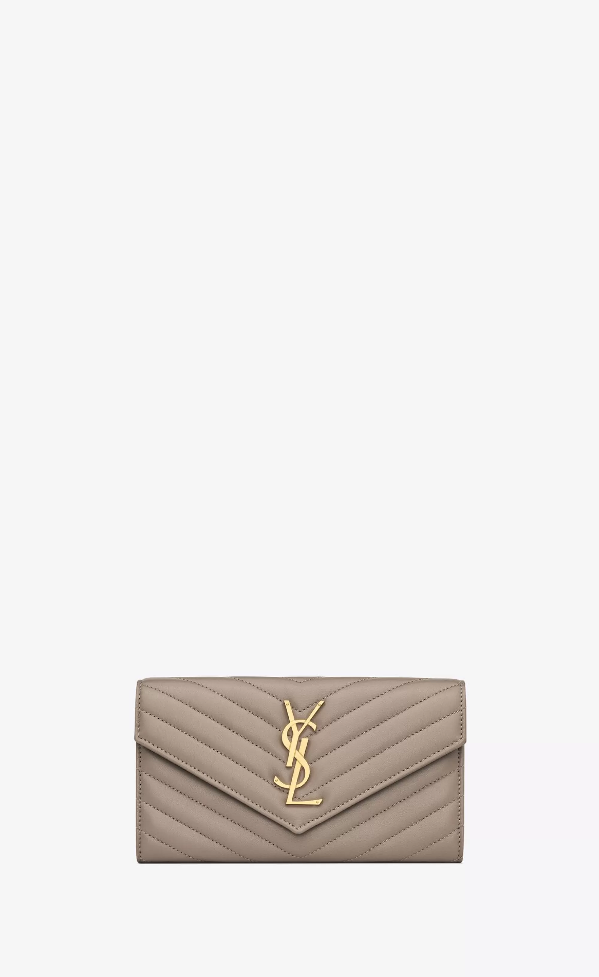 Women Saint Laurent WALLETS^CASSANDRE MATELASSÉ Large Flap Wallet In Lambskin | | YSL.com