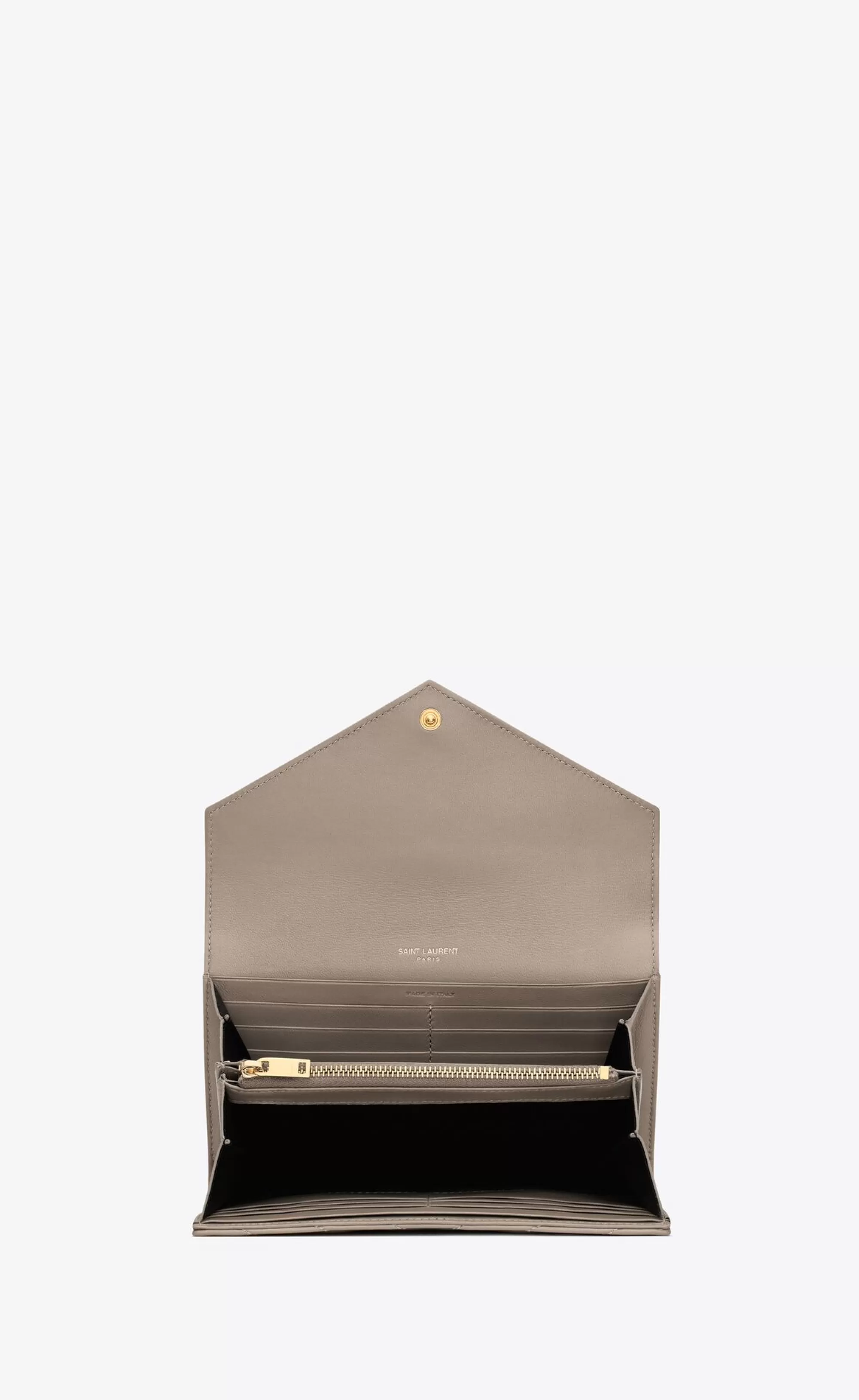 Women Saint Laurent WALLETS^CASSANDRE MATELASSÉ Large Flap Wallet In Lambskin | | YSL.com