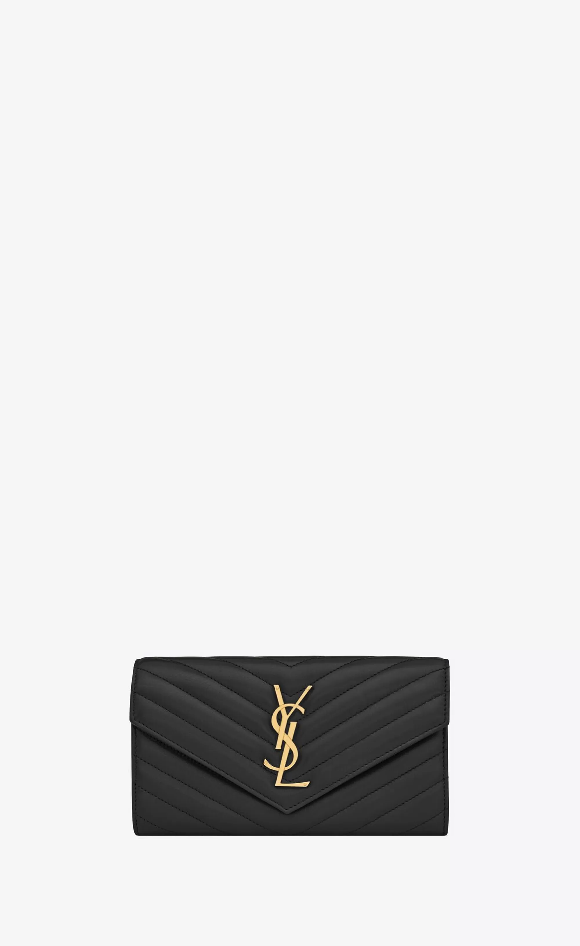 Women Saint Laurent WALLETS^CASSANDRE MATELASSÉ Large Flap Wallet In Lambskin | | YSL.com