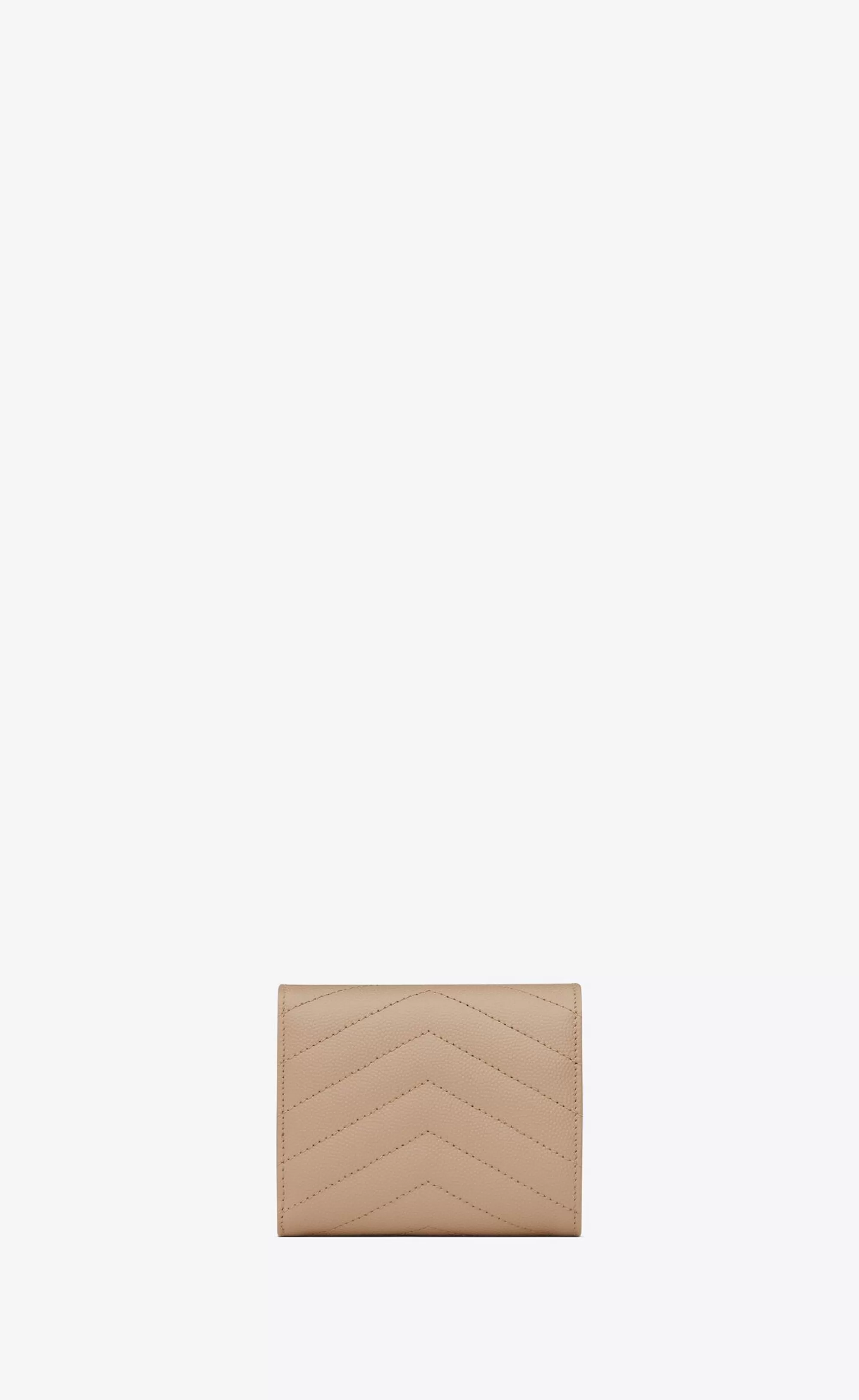 Women Saint Laurent WALLETS^CASSANDRE MATELASSÉ MULTI-FOLDED WALLET IN GRAIN DE POUDRE EMBOSSED LEATHER | | YSL.com