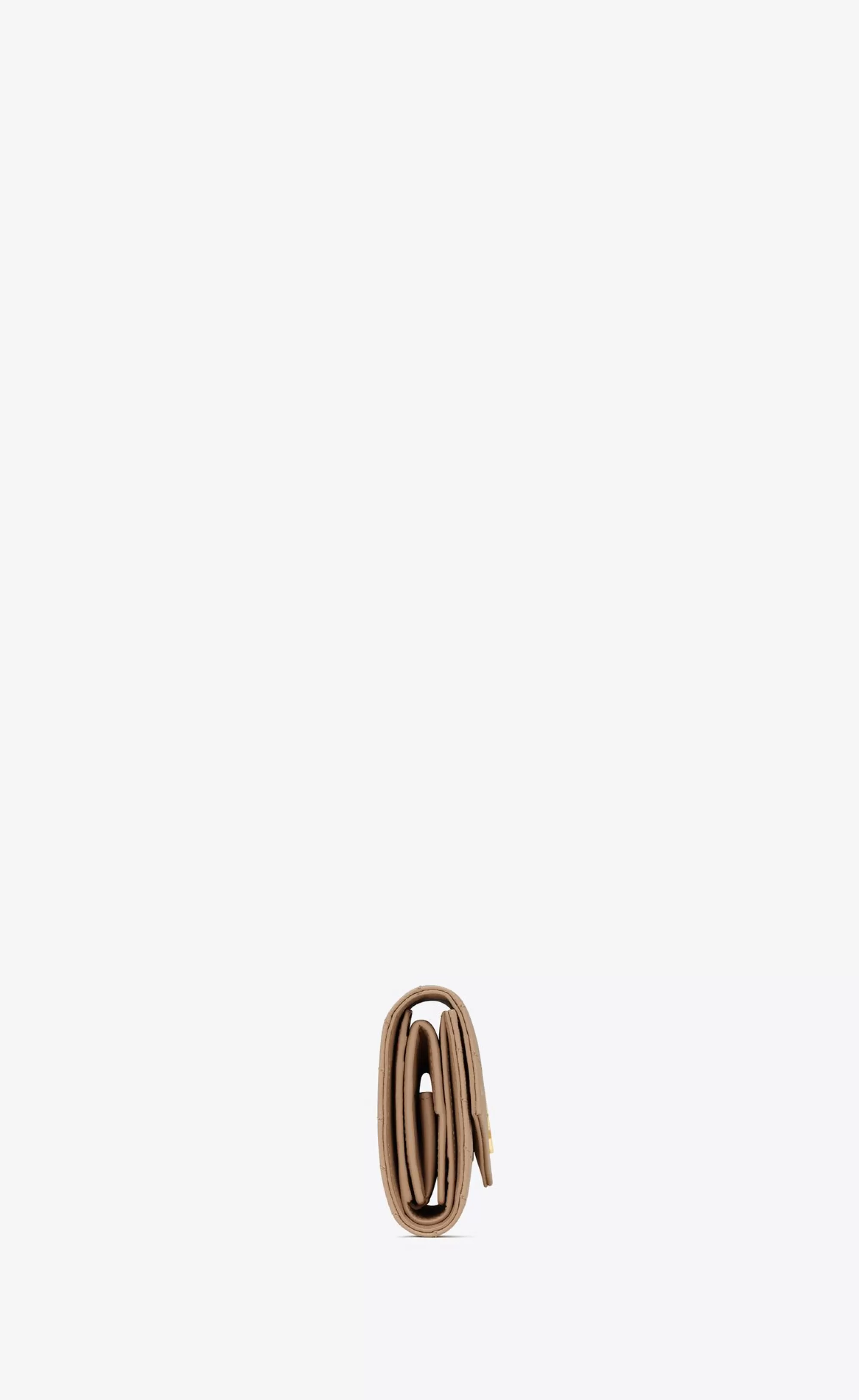 Women Saint Laurent WALLETS^CASSANDRE MATELASSÉ MULTI-FOLDED WALLET IN GRAIN DE POUDRE EMBOSSED LEATHER | | YSL.com