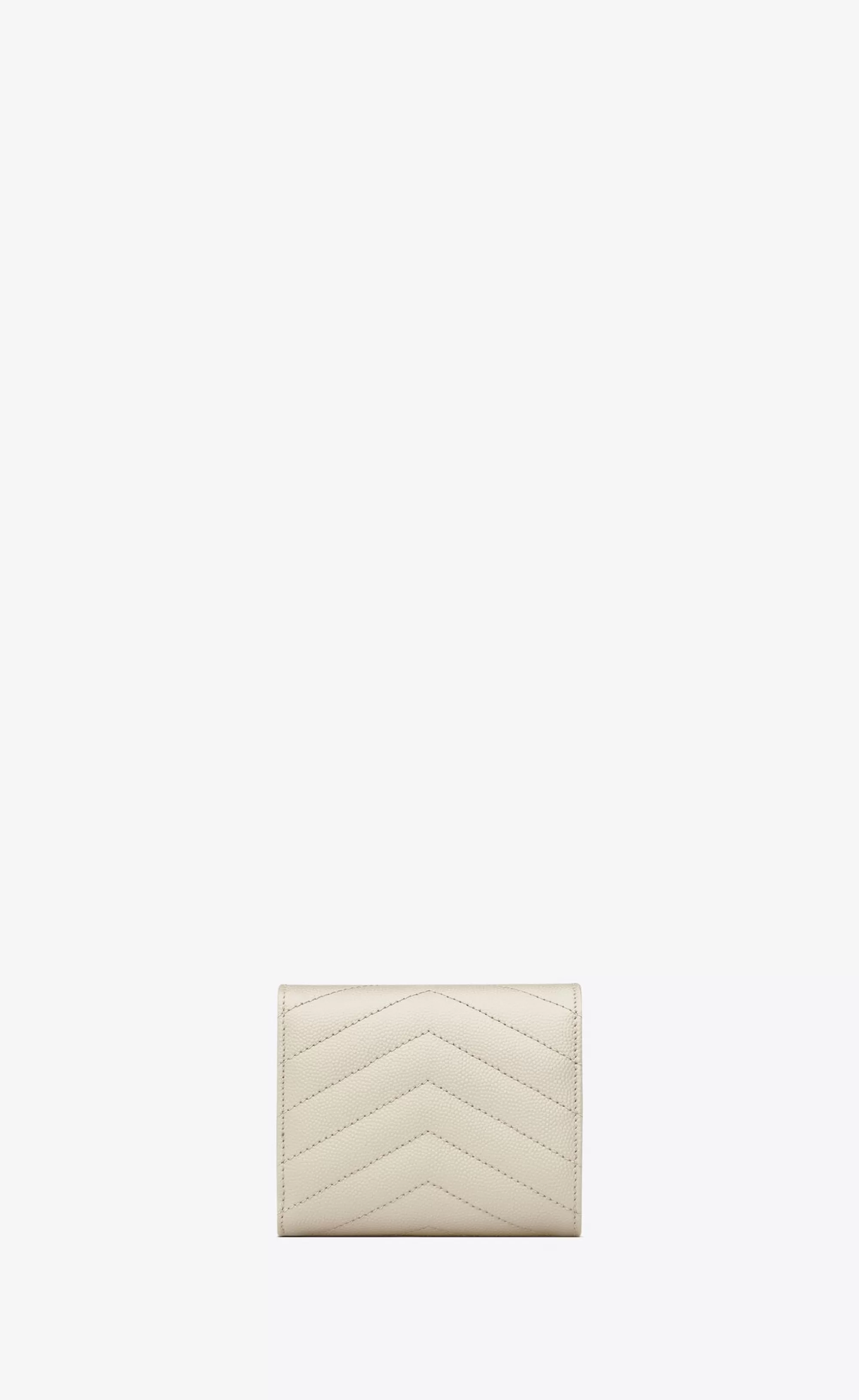 Women Saint Laurent WALLETS^CASSANDRE MATELASSÉ MULTI-FOLDED WALLET IN GRAIN DE POUDRE EMBOSSED LEATHER | | YSL.com