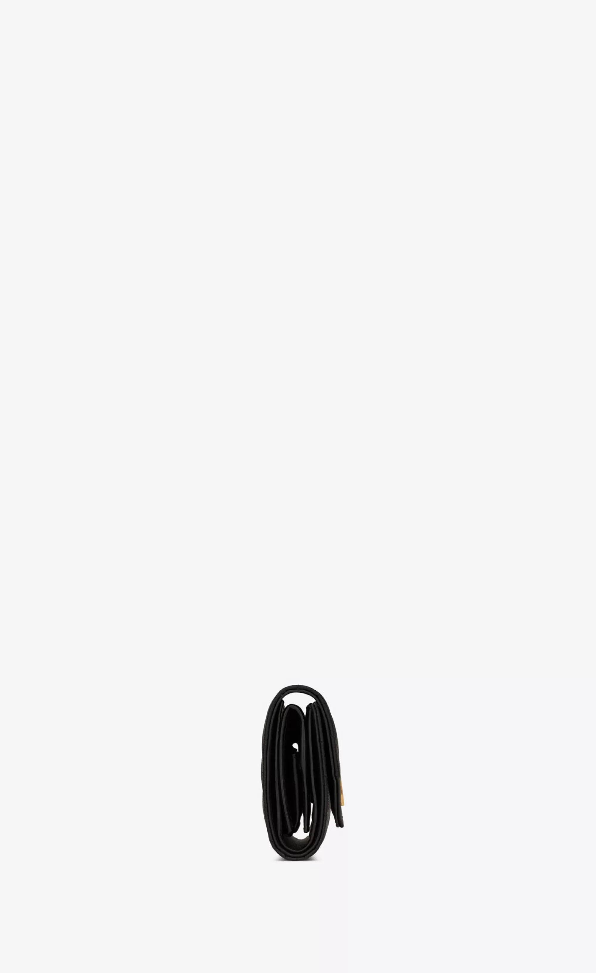 Women Saint Laurent WALLETS^CASSANDRE MATELASSÉ MULTI-FOLDED WALLET IN GRAIN DE POUDRE EMBOSSED LEATHER | | YSL.com