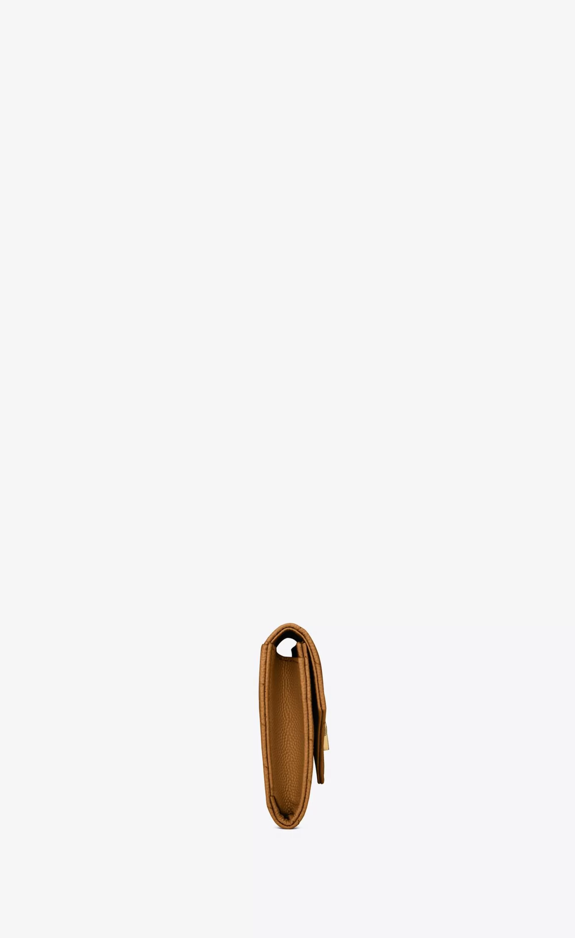Women Saint Laurent WALLETS^CASSANDRE MATELASSÉ SMALL ENVELOPE WALLET IN GRAIN DE POUDRE EMBOSSED LEATHER | | YSL.com